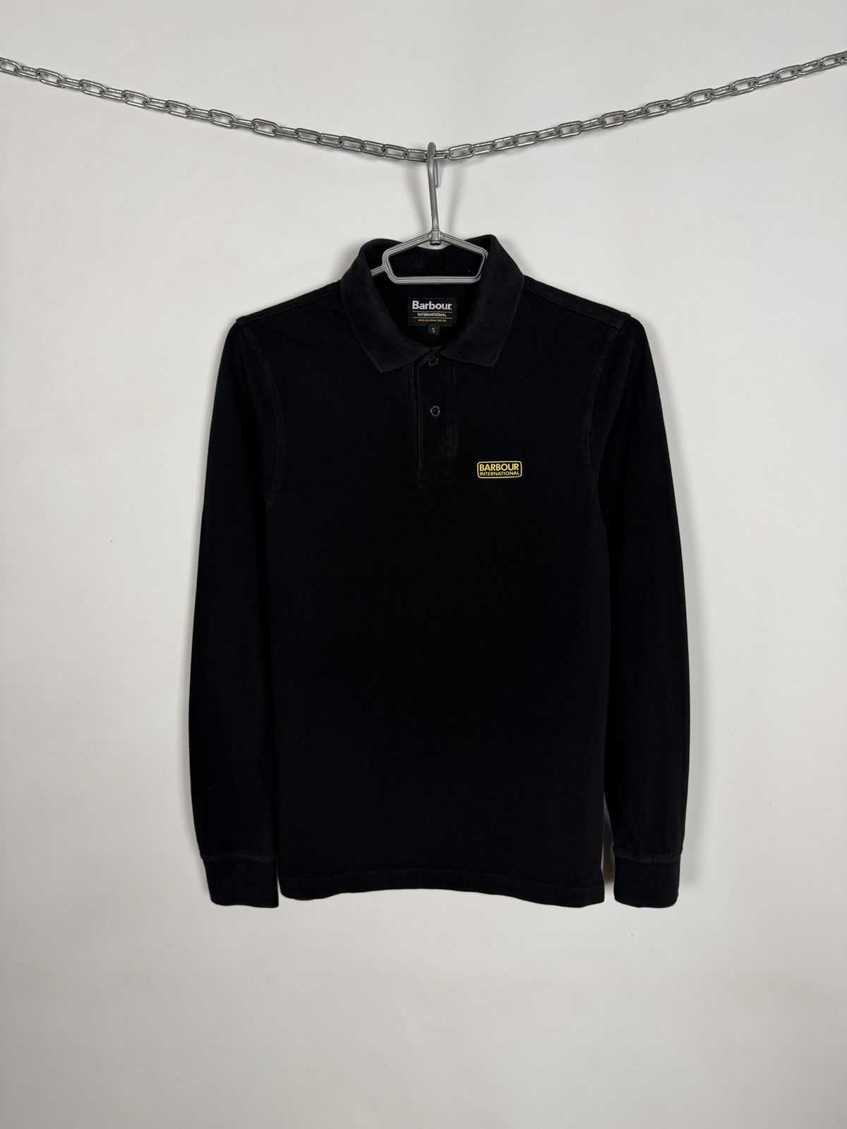 Barbour Barbour International Long Sleeve Polo Shirt Vintage Size S Size US S / EU 44-46 / 1 - 1 Thumbnail
