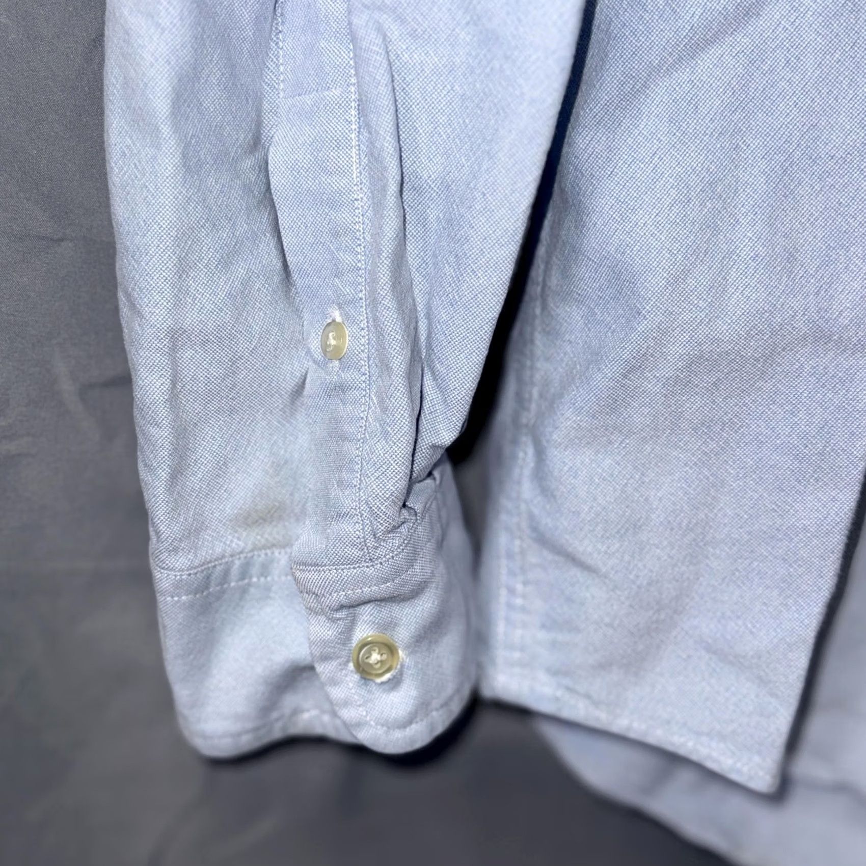 Armani Exchange Armani Exchange Shirt Mens XL Light Blue Button-Down Oxford Long Sleeve Pocket Size US XL / EU 56 / 4 - 6 Thumbnail