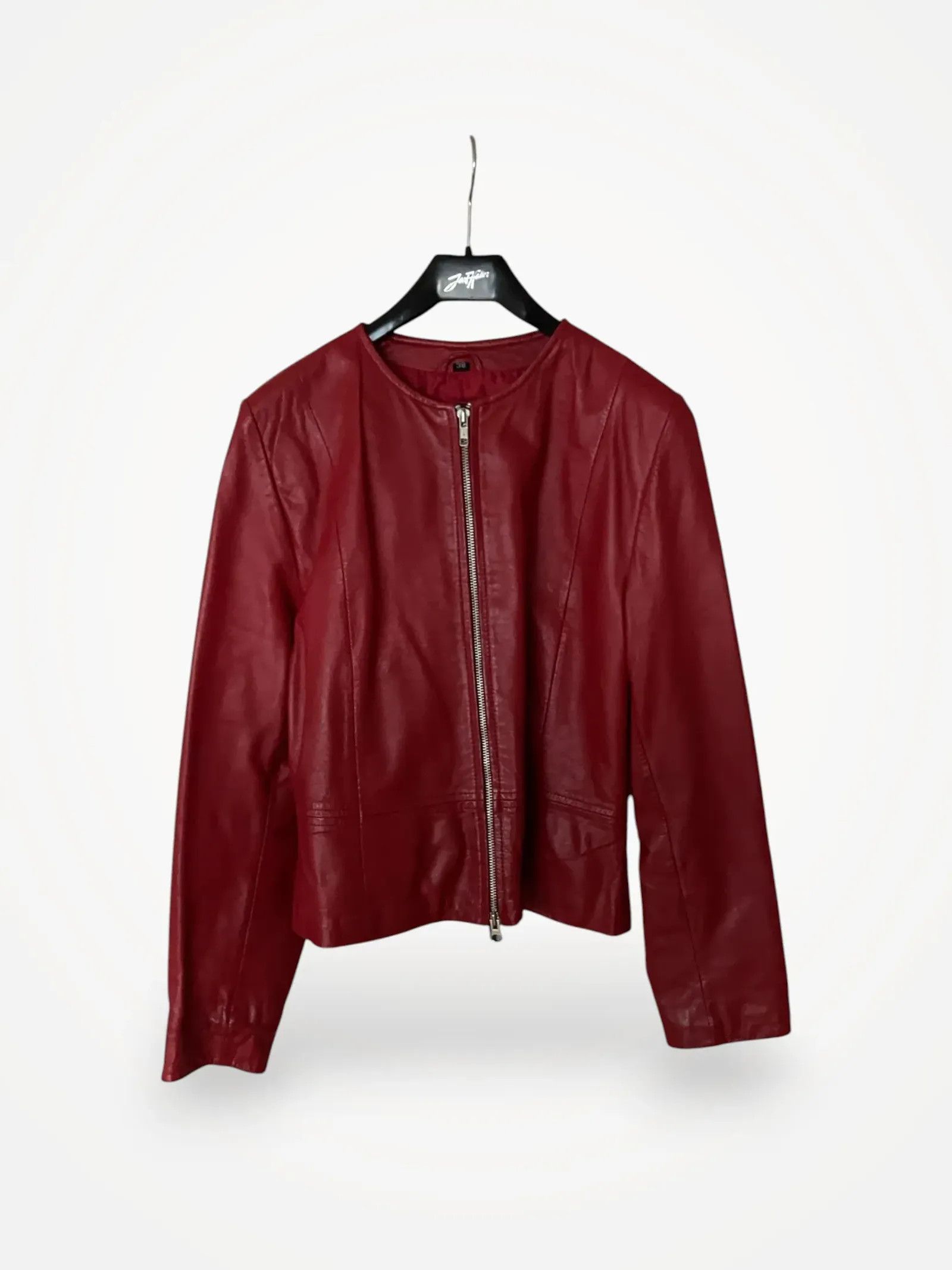 JOFAMA Jofama Leather Jacket Size S / US 4 / IT 40 - 1 Thumbnail