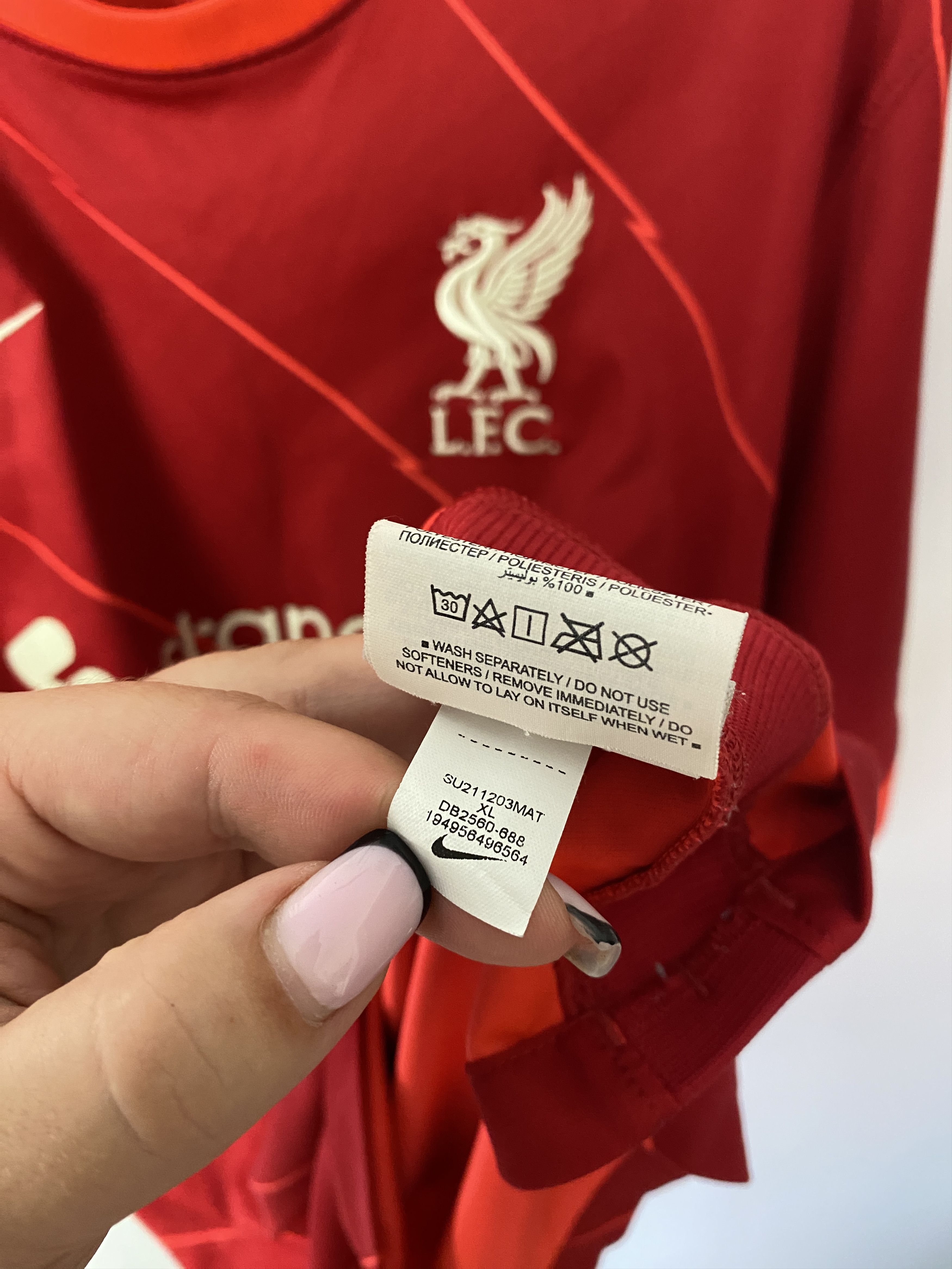 Nike Nike Liverpool Football Jersey 2021 - 2022 jersey blokecore Size US XL / EU 56 / 4 - 6 Thumbnail