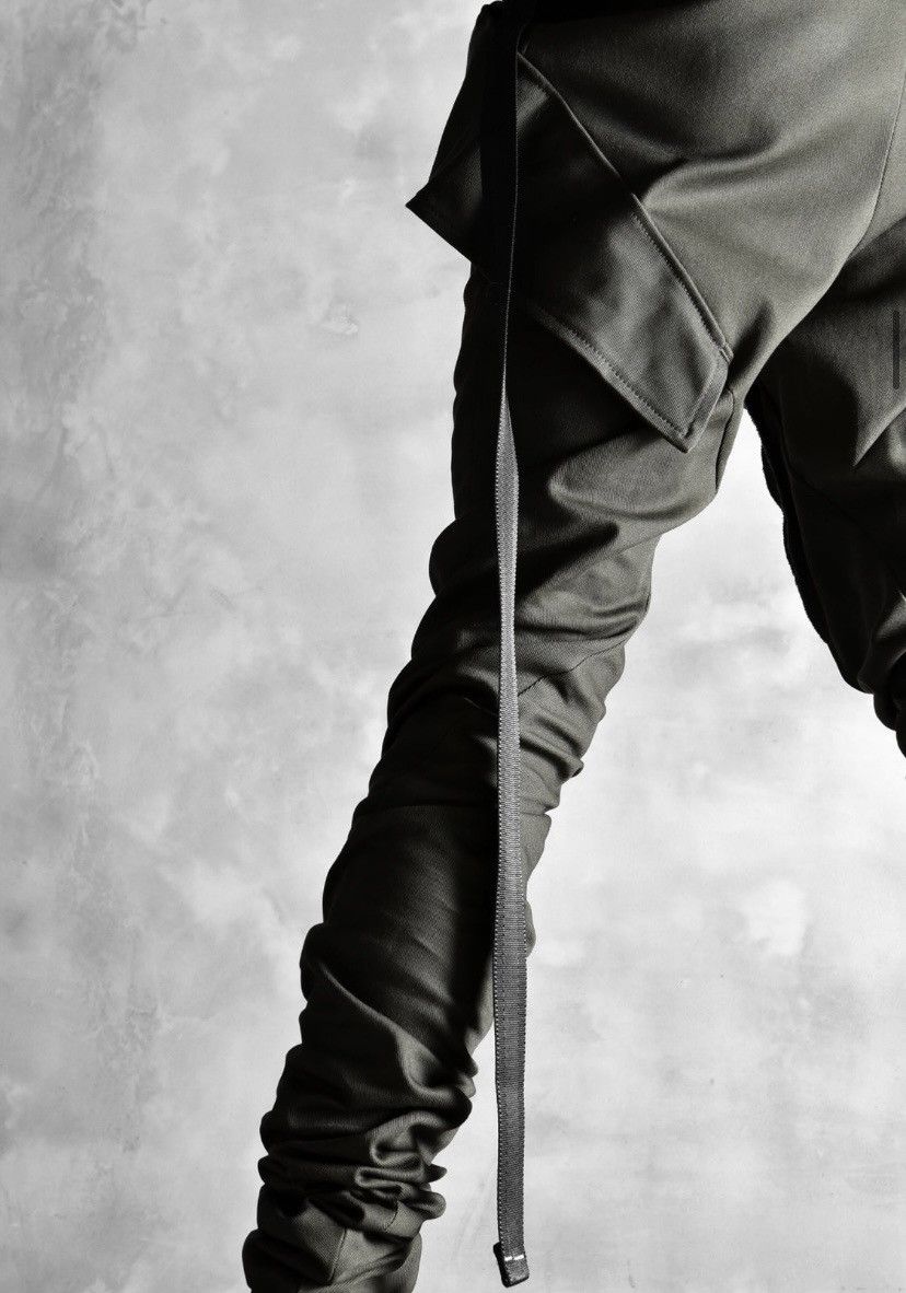 Japanese Brand LOOM OSAKA×SISTERE Slashed Flap Elongated Trousers Size US 32 / EU 48 - 4 Thumbnail