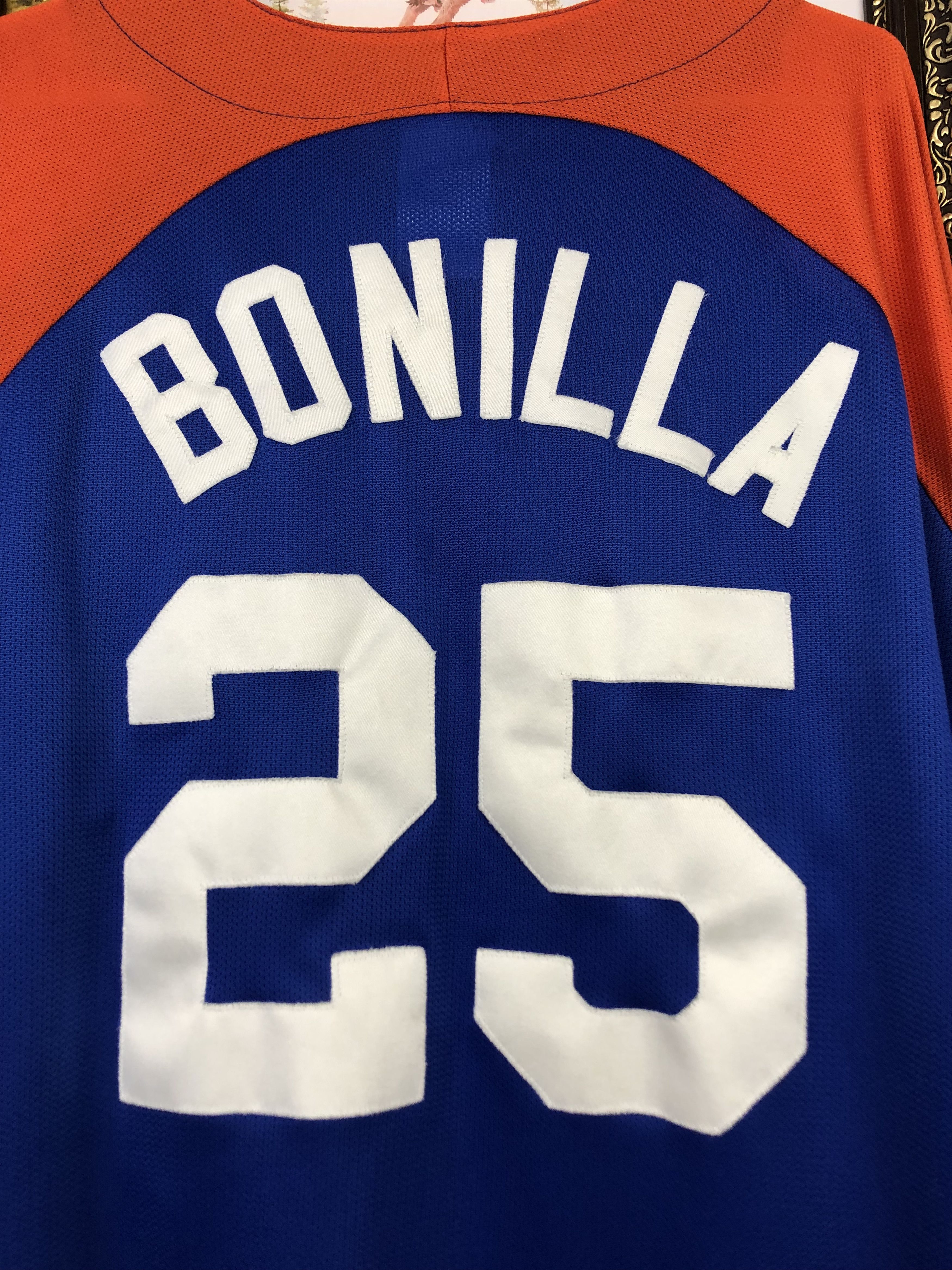 Vintage Vintage 90's Bobby Bonilla New York Mets Jersey Mens MLB Size US L / EU 52-54 / 3 - 11 Thumbnail