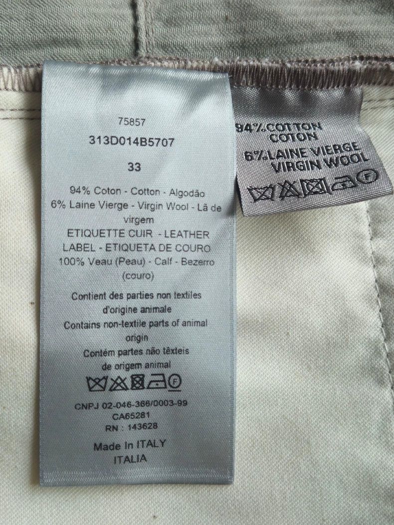 Dior Dior Corduroy pants 2502-Nextarrow Size US 33 - 8 Thumbnail