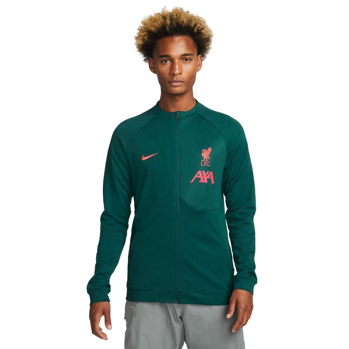 Nike 🏴󠁧󠁢󠁥󠁮󠁧󠁿 Y2K Liverpool Nike Zip Hoodie Soccer Jersey Rare Retro Size US S / EU 44-46 / 1 - 2 Thumbnail