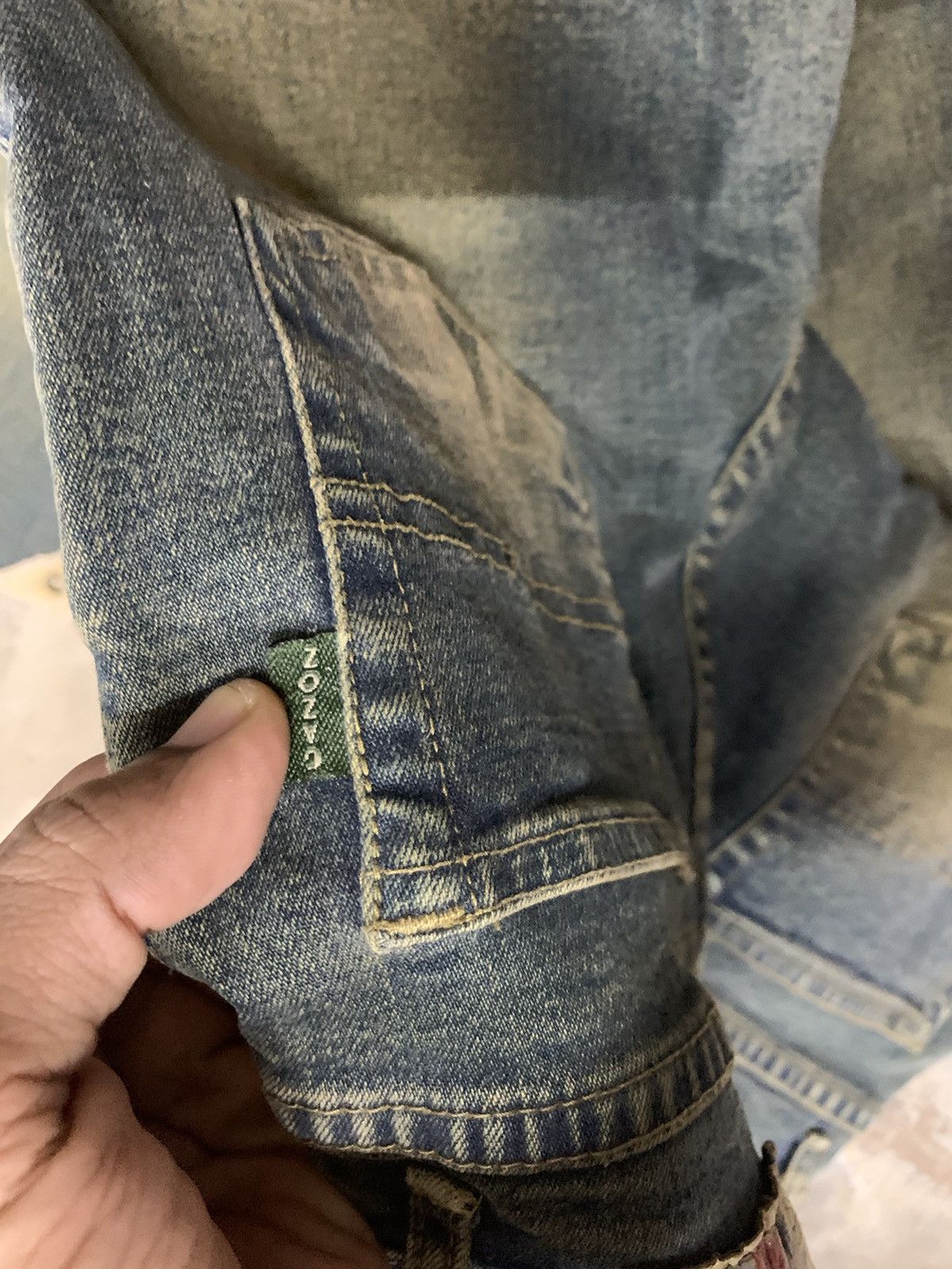 If Six Was Nine VINTAGE GAZOZ STUDED FLARE PANT RARE DESIGN Size 26" / US 2 / IT 38 - 16 Thumbnail