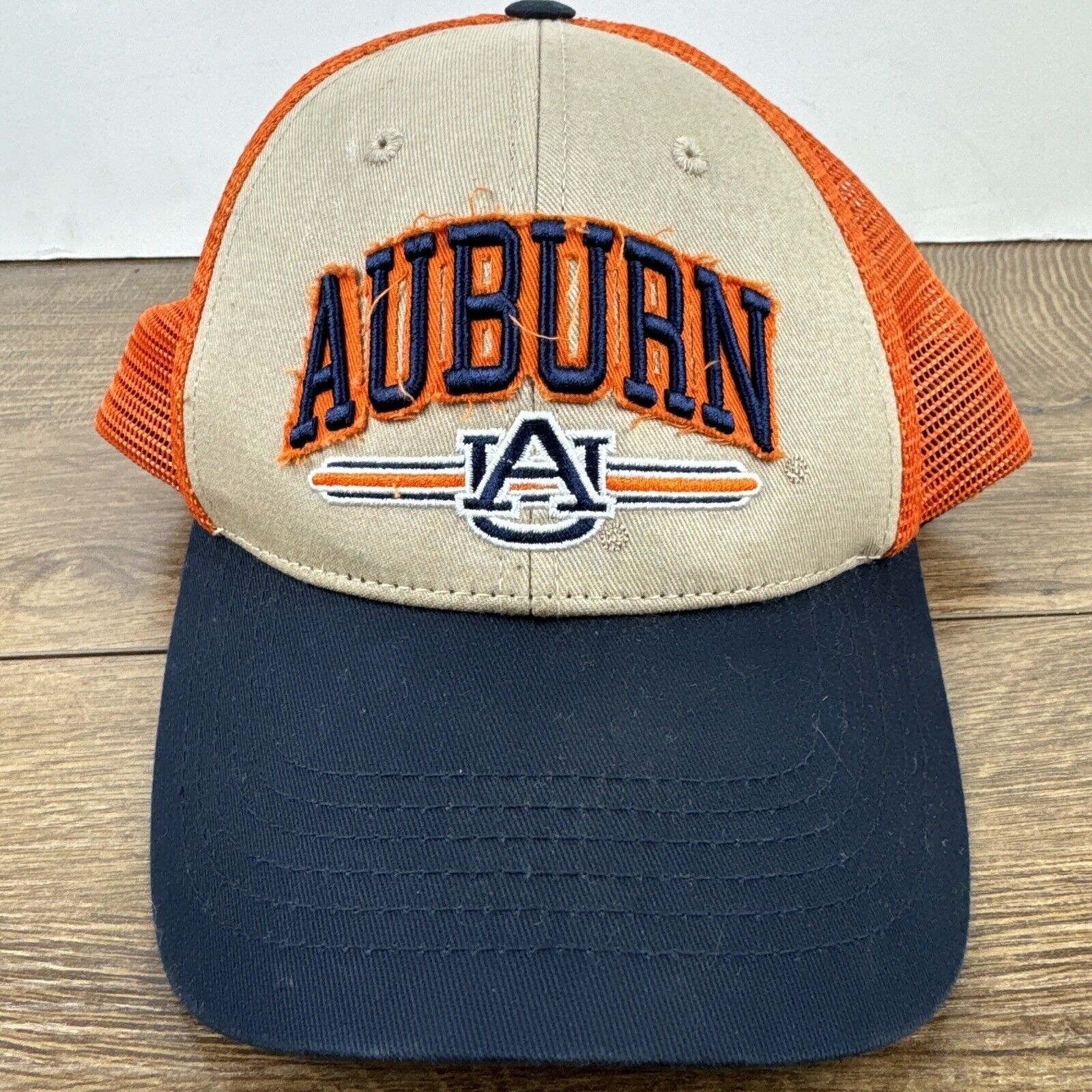Other Auburn Tigers Snapback Hat Tan Brown Hat Adjustable Adult Si Size ONE SIZE - 5 Thumbnail