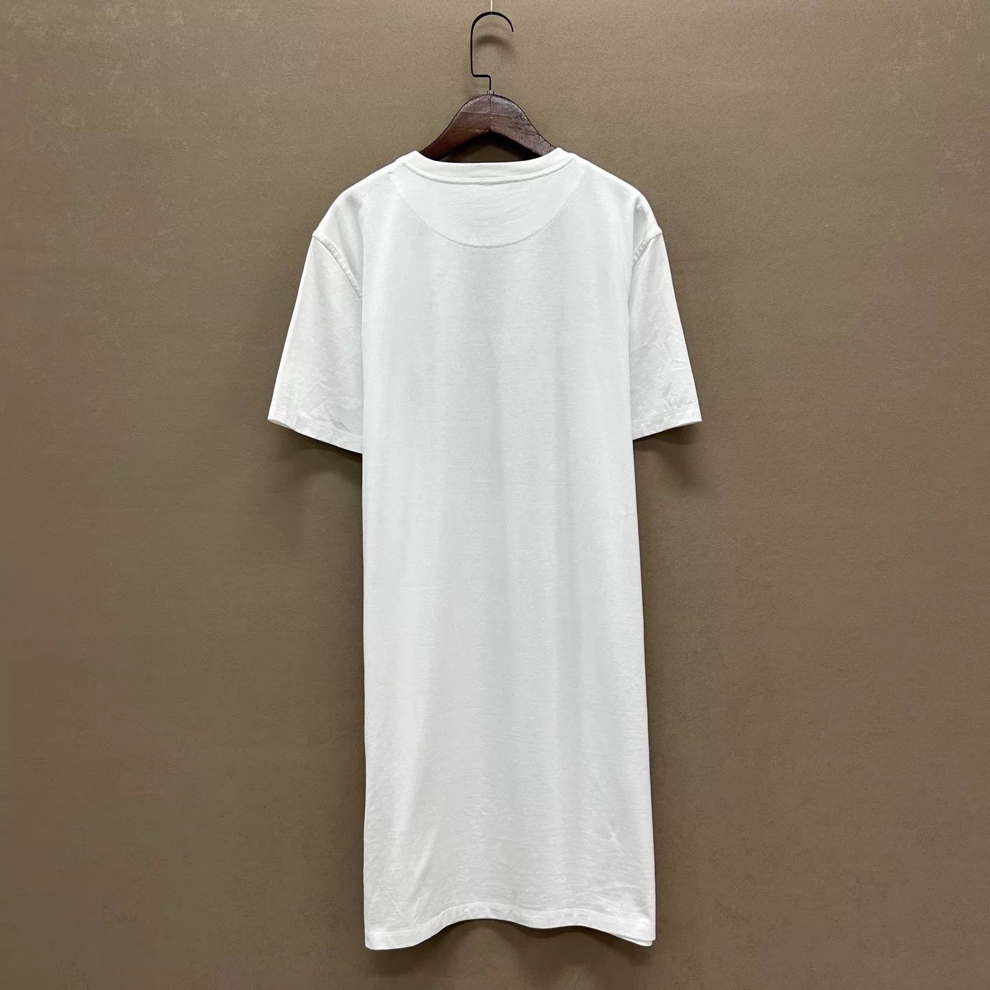 Hermes Hermes Printed White T-shirt Dress 36 Size XS / US 0-2 / IT 36-38 - 2 Thumbnail
