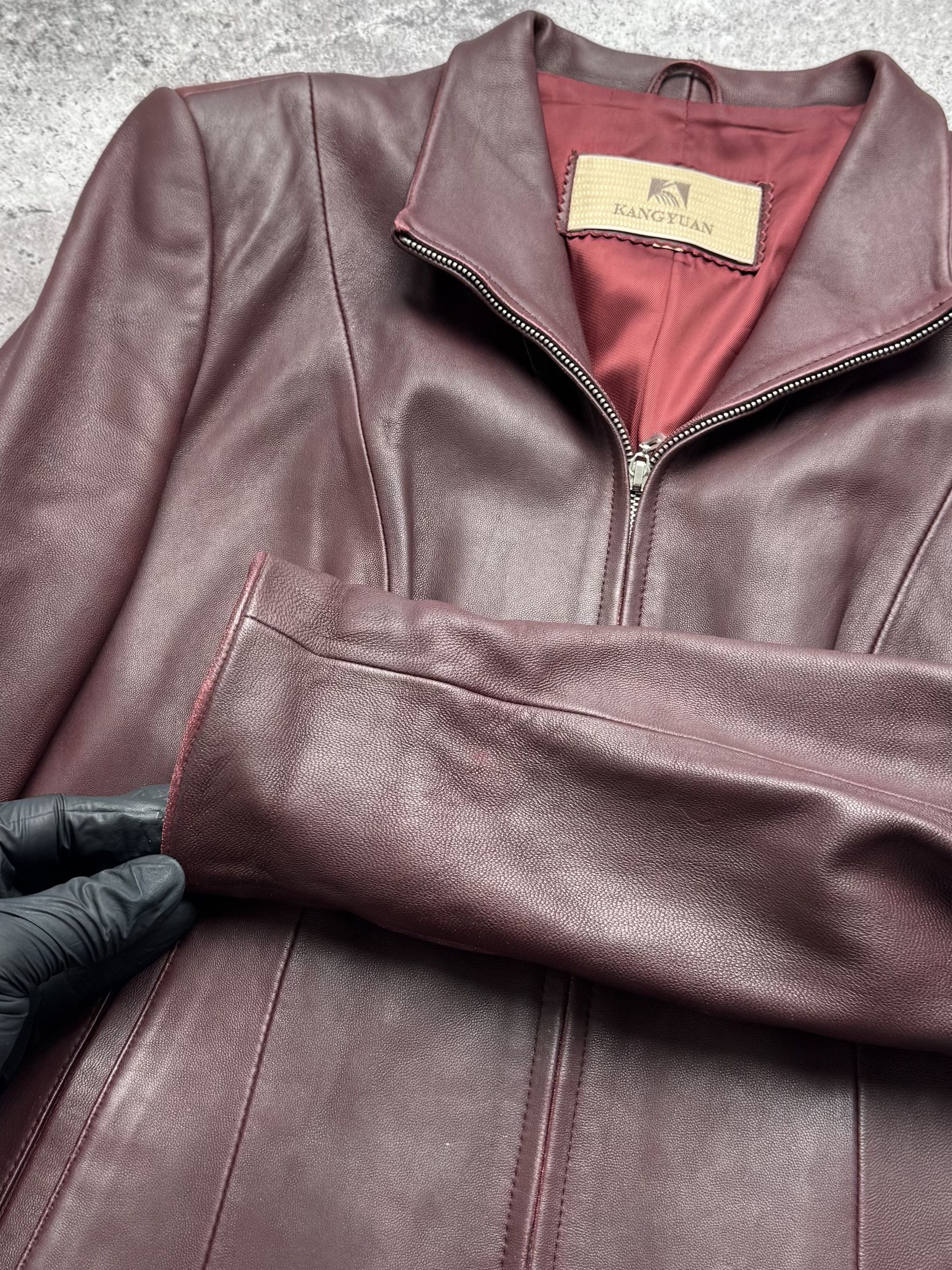 Vintage Vintage Leather Cropped Jacket C5(V404) Size M / US 6-8 / IT 42-44 - 5 Thumbnail