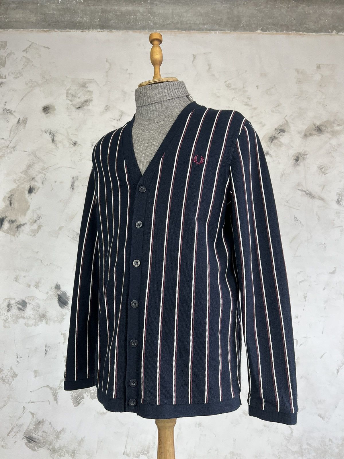 Fred Perry Vintage Fred Perry Cardigan Size M Size US M / EU 48-50 / 2 - 1 Thumbnail