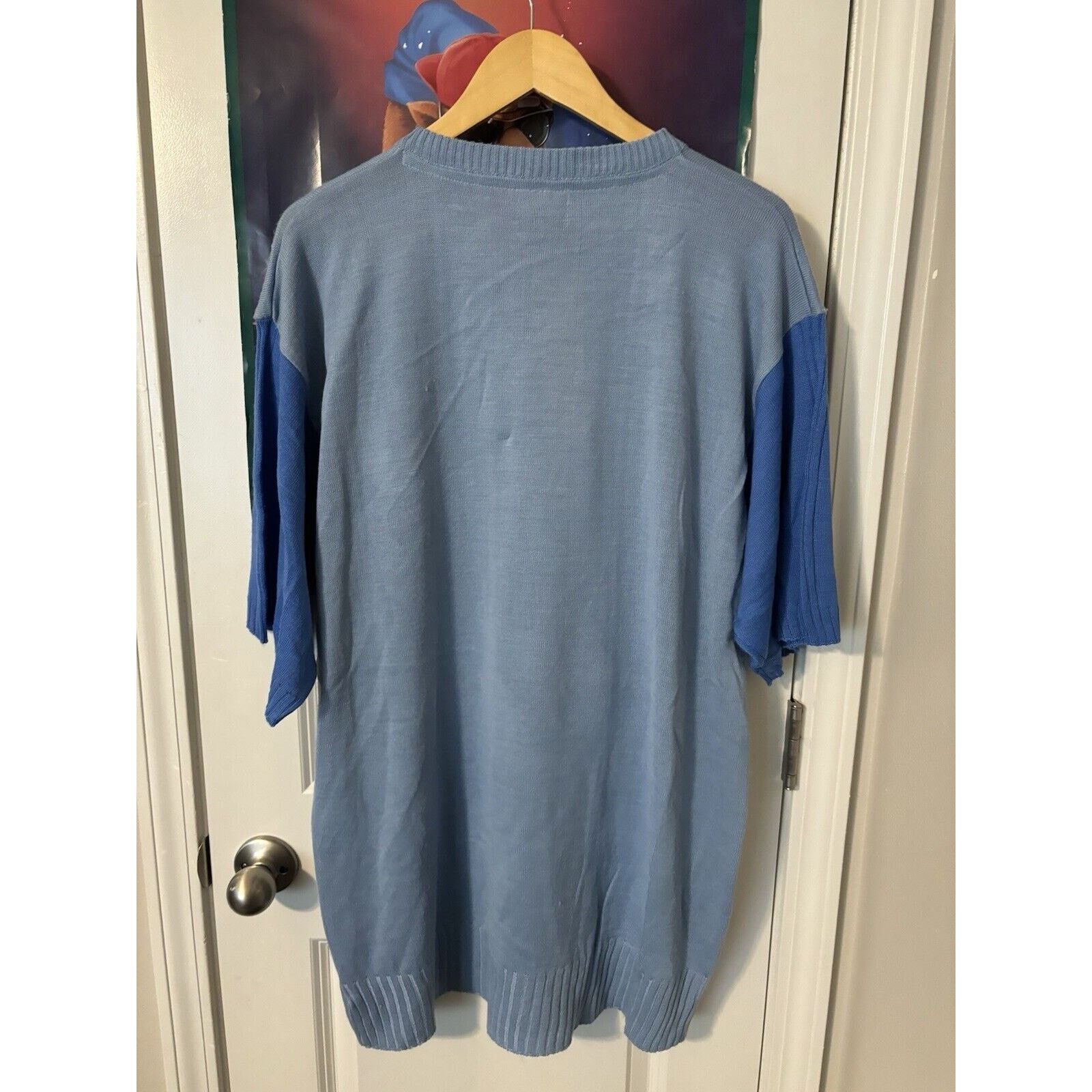 Other vintage raw blue XL fat albert y2k rare short sleeve sweater Size US XL / EU 56 / 4 - 5 Thumbnail