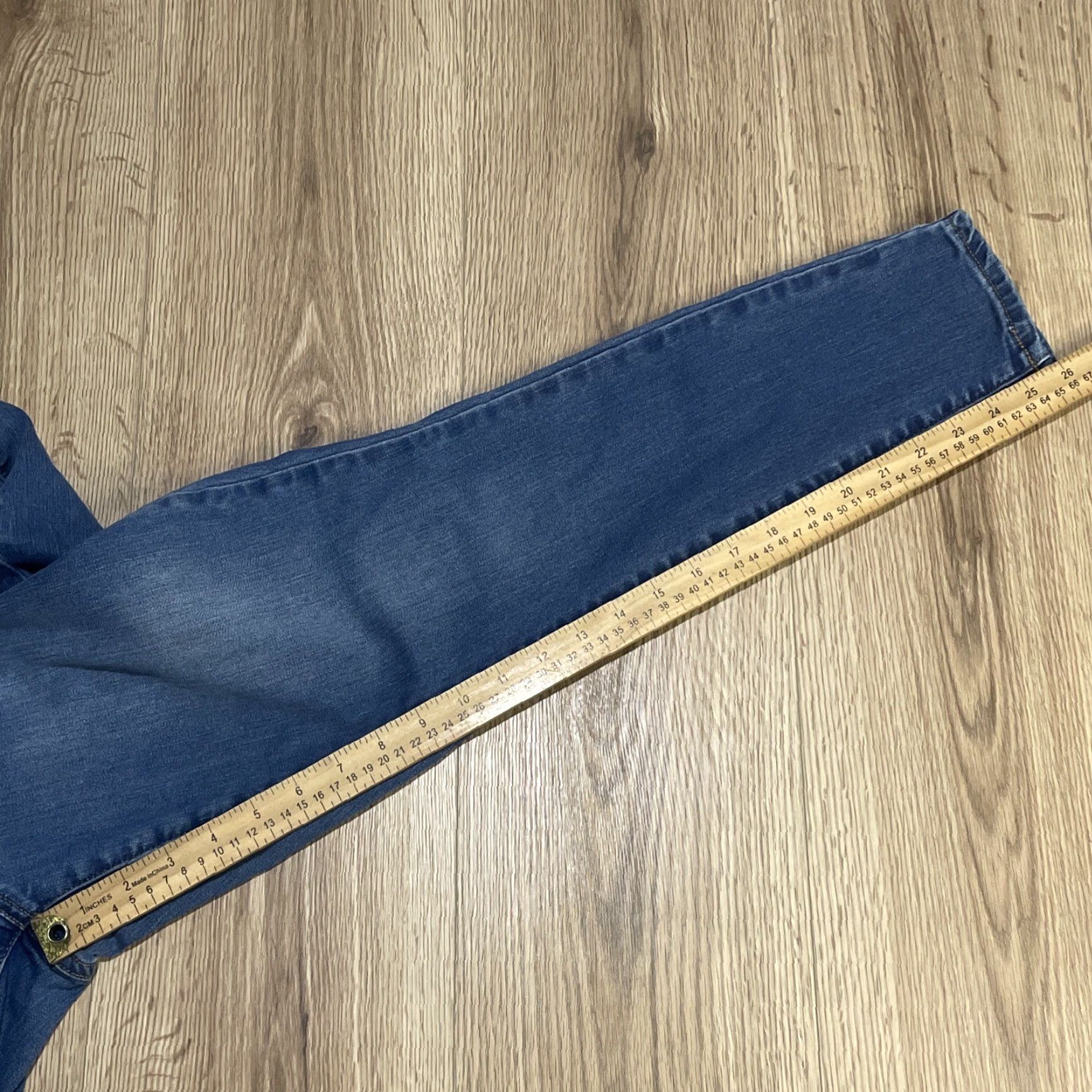 Vintage VINTAGE Universal Thread Blue Skinny Stretch Jeans Womens 12/31S Size 34" / US 12 / IT 48 - 7 Thumbnail