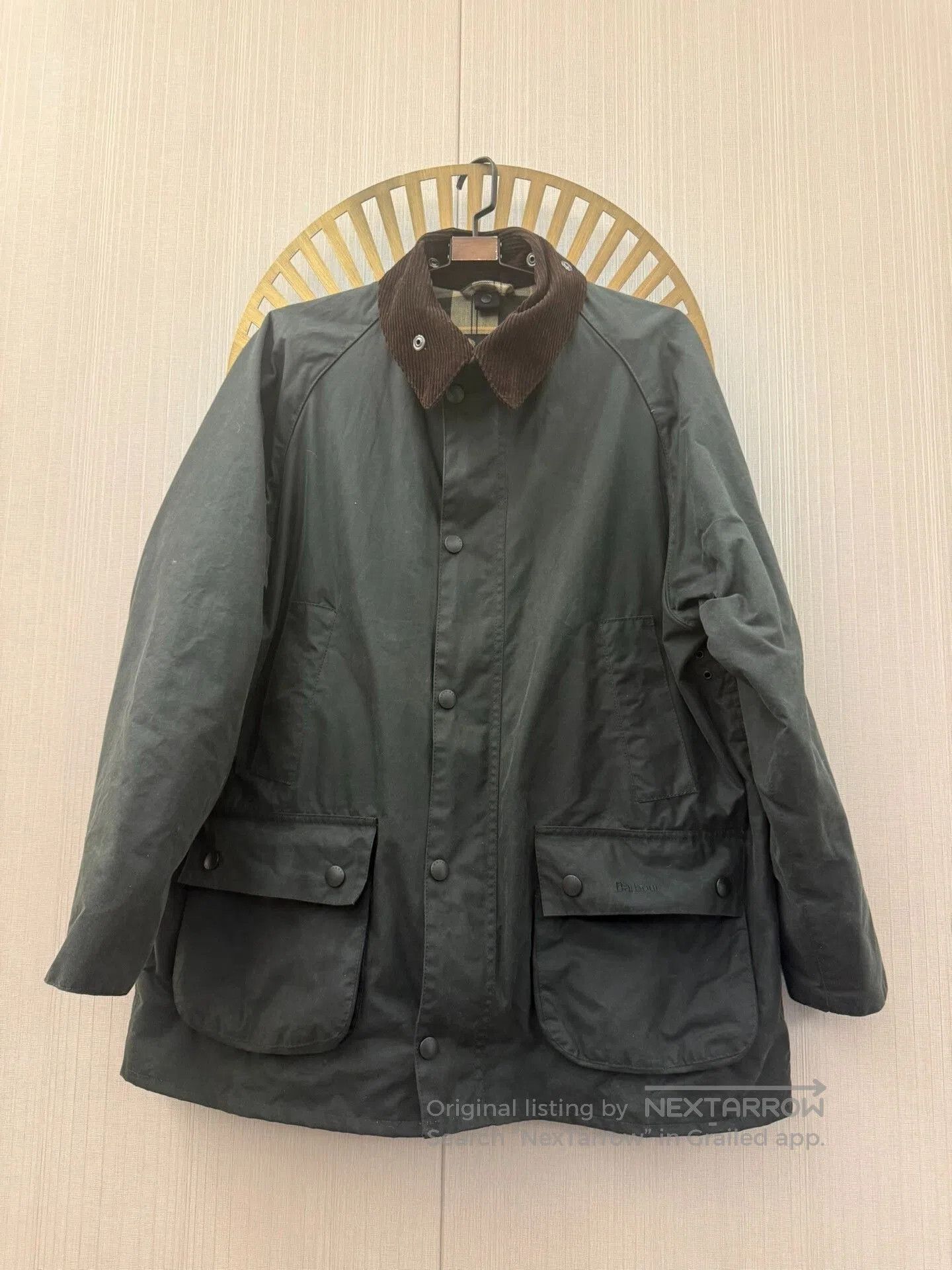 Barbour Barbour Men's Waxed Lapel Jacket. Size US XS / EU 42 / 0 - 1 Thumbnail