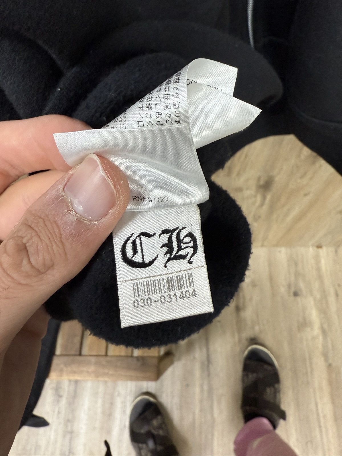 Chrome Hearts Chrome Hearts Foti Zip Up Hoodie Size US L / EU 52-54 / 3 - 12 Thumbnail
