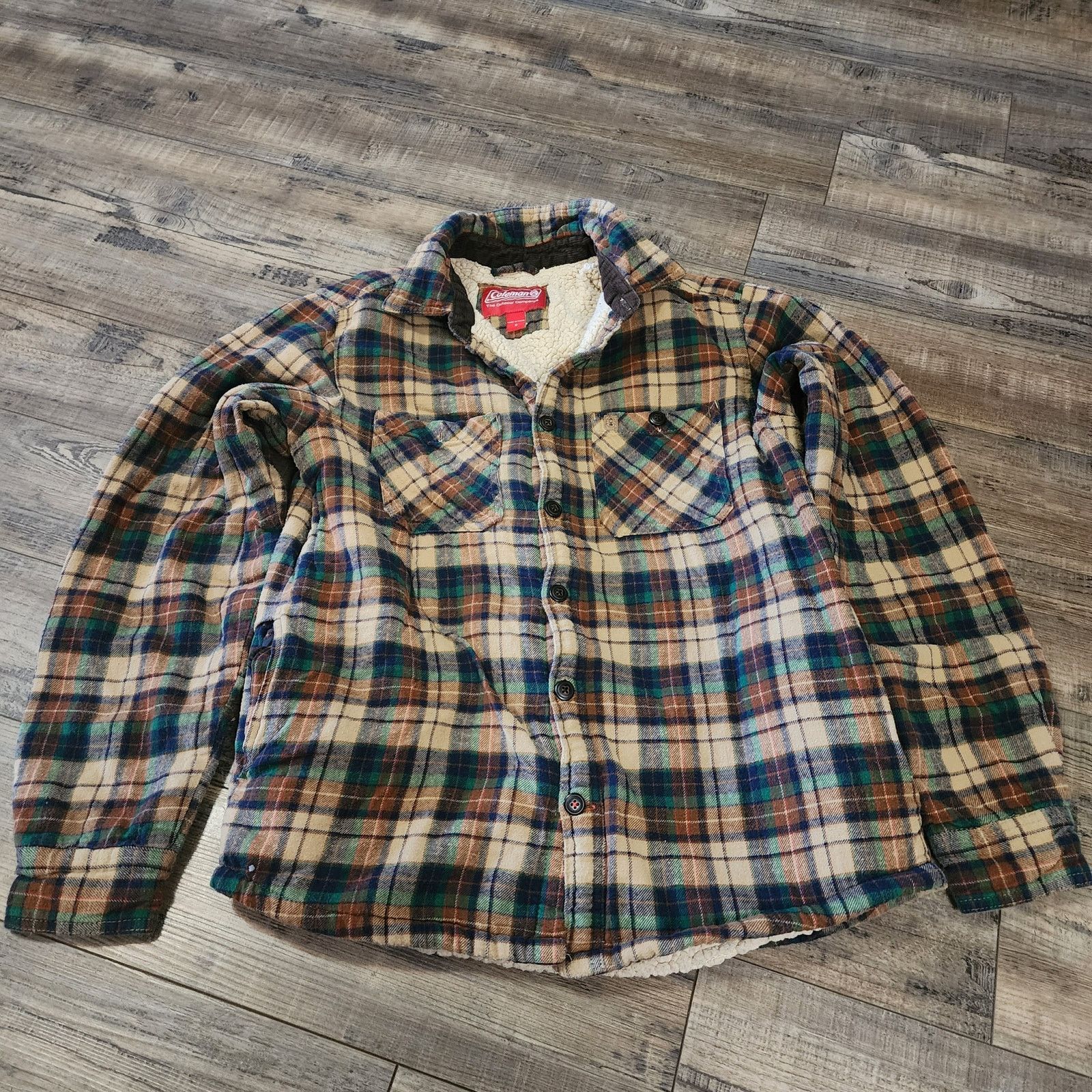 Coleman Coleman flannel fleece lined long sleeve shirt Size S 2501 Size US S / EU 44-46 / 1 - 1 Thumbnail
