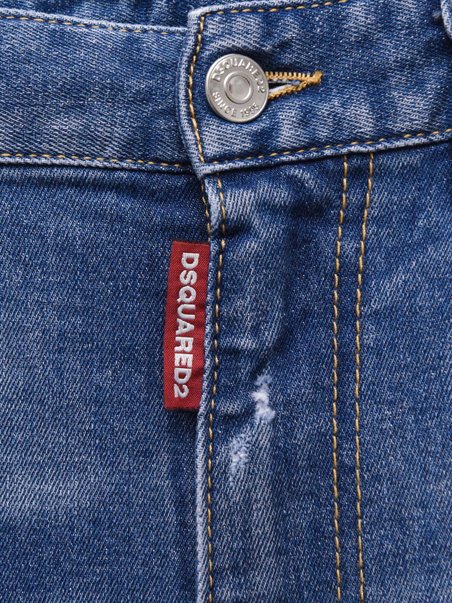 Dsquared2 DSQUARED2 Womens High-Rise Cropped Jeans Size 28" / US 6 / IT 42 - 5 Thumbnail