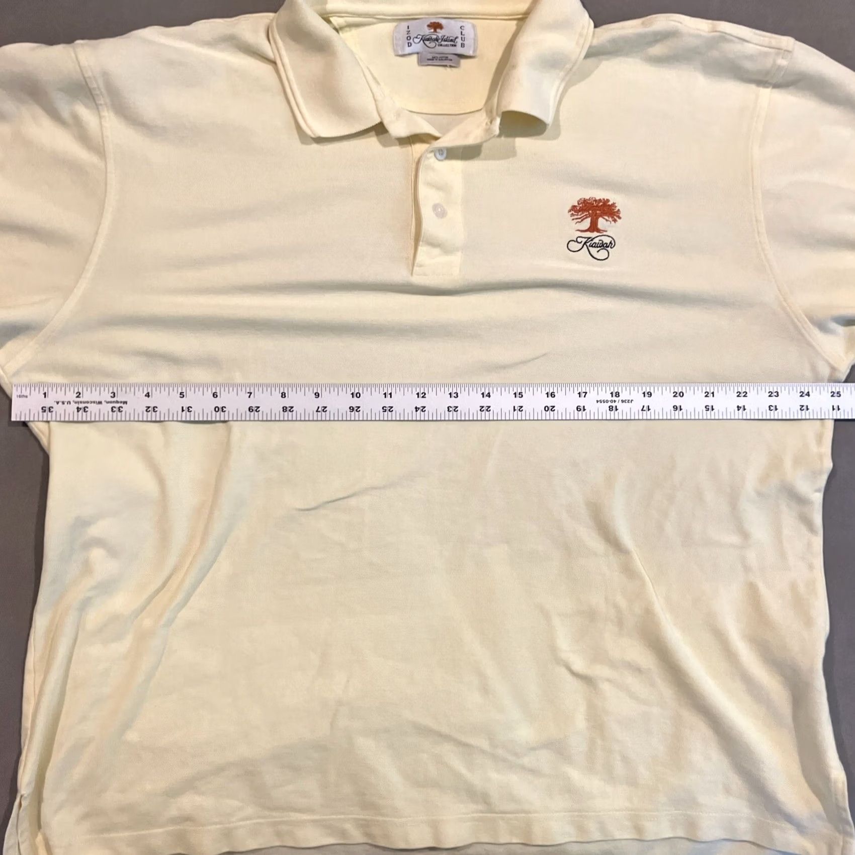 Izod VINTAGE Izod Club THE KIAWAH ISLAND COLLECTION Kiawah Island Polo XL Size US XL / EU 56 / 4 - 4 Thumbnail