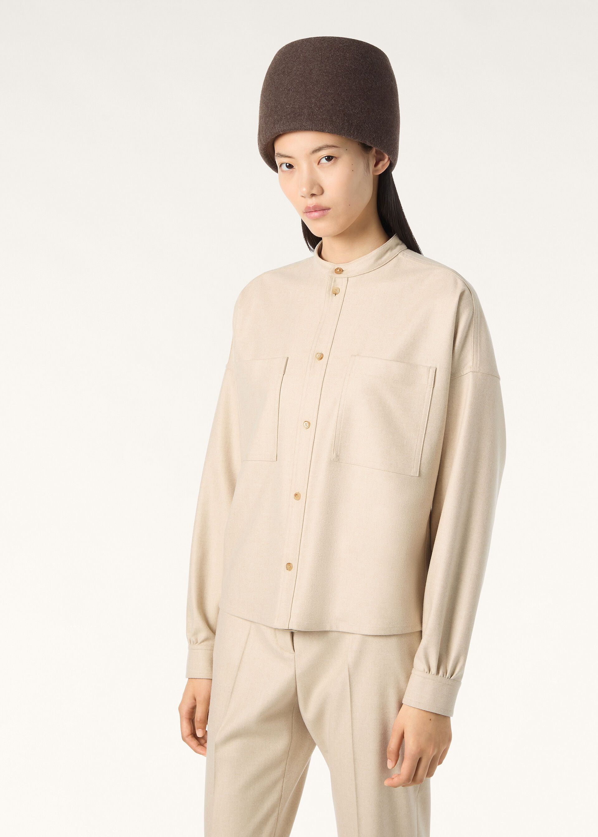 Loro Piana os11x0426 FAQ6631 Gyles Shirt in Majestic Wind Size S / US 4 / IT 40 - 4 Thumbnail