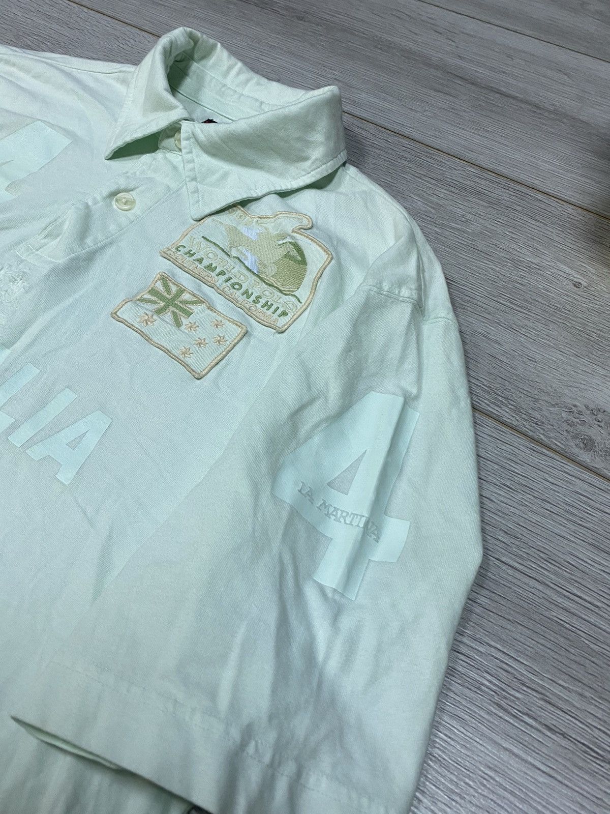 La Martina × Porsche Design La Martina Australia 4 big logo polo shirt Size US XXL / EU 58 / 5 - 5 Thumbnail