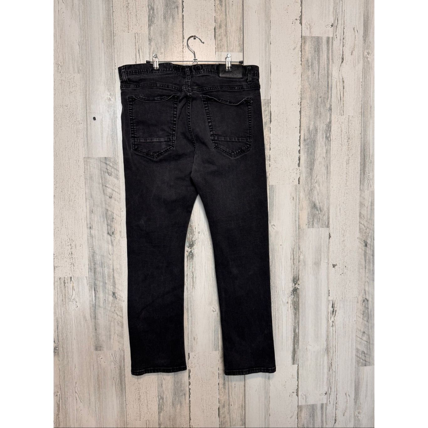 Other True Luck Black Denim Jeans Men’s 36x30 Straight Leg Classic Size US 36 / EU 52 - 4 Thumbnail