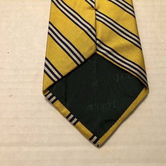 J.Crew J.crew men's new gold silk tie 3 3/4" X 58 1/2" Size ONE SIZE - 2 Thumbnail