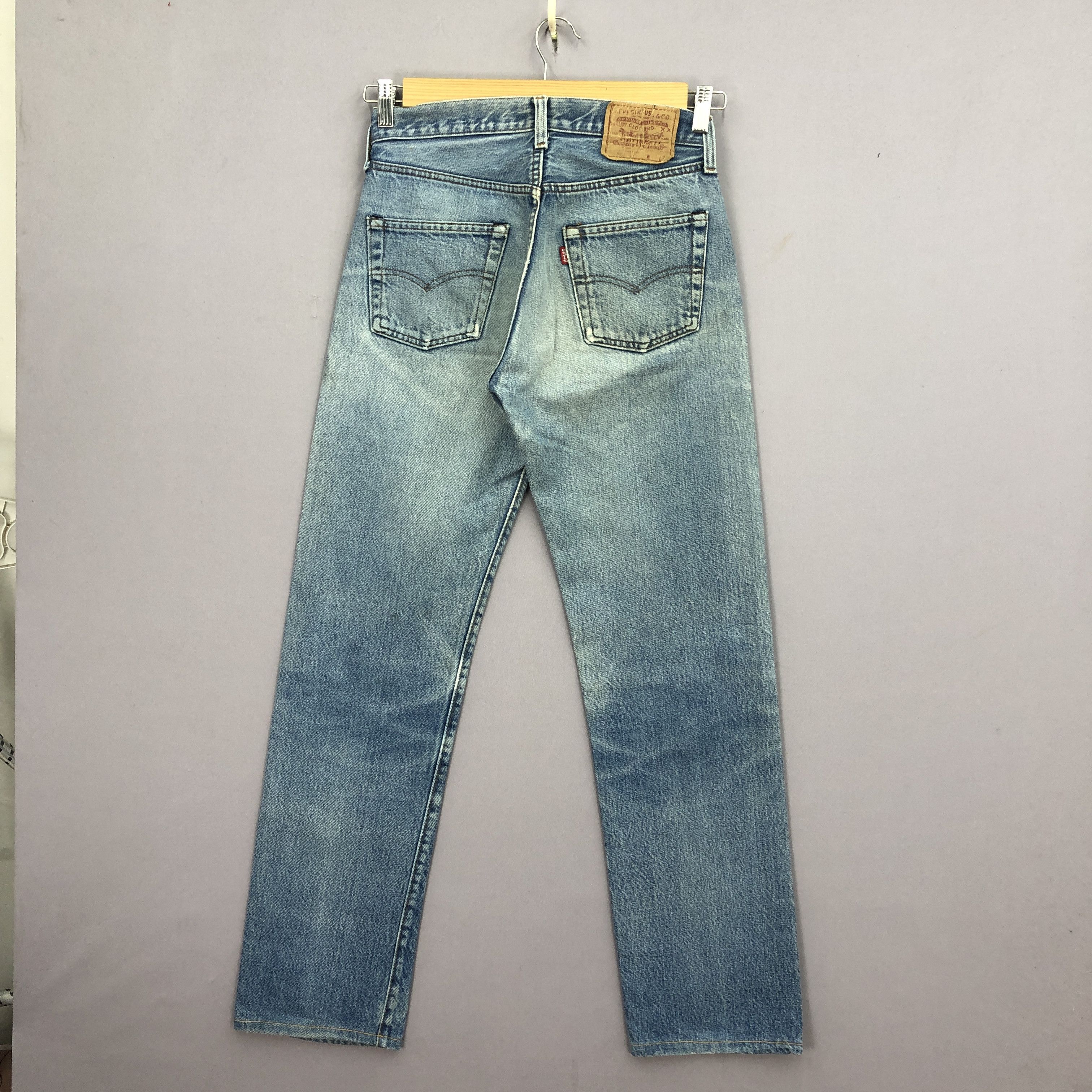 Levi's Vintage 70s Levis 501 Selvedge Jeans Levi's Faded Denim Size 26" / US 2 / IT 38 - 2 Thumbnail