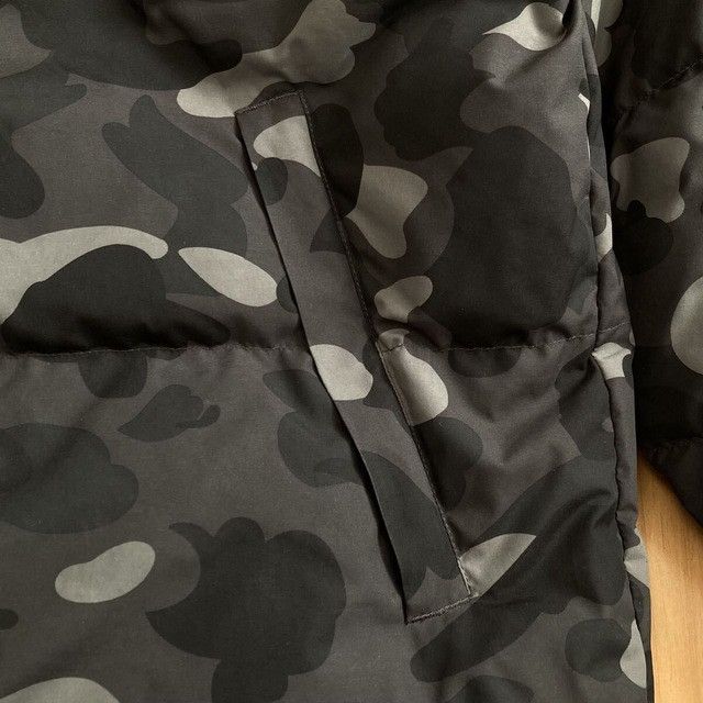 Bape BAPE Black Camo Hoodie Puffer Down Jacket a bathing ape Size US M / EU 48-50 / 2 - 6 Thumbnail
