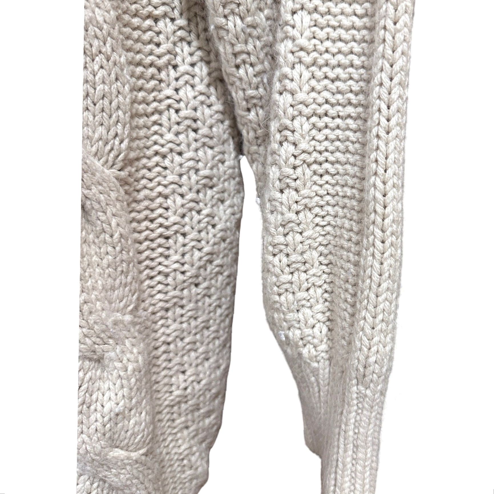Soft Surroundings Soft Surroundings Sweater Womens M Cream Silk Nylon Angora Pilling Pullover Casual Winter Womens Size M / US 6-8 / IT 42-44 - 4 Thumbnail