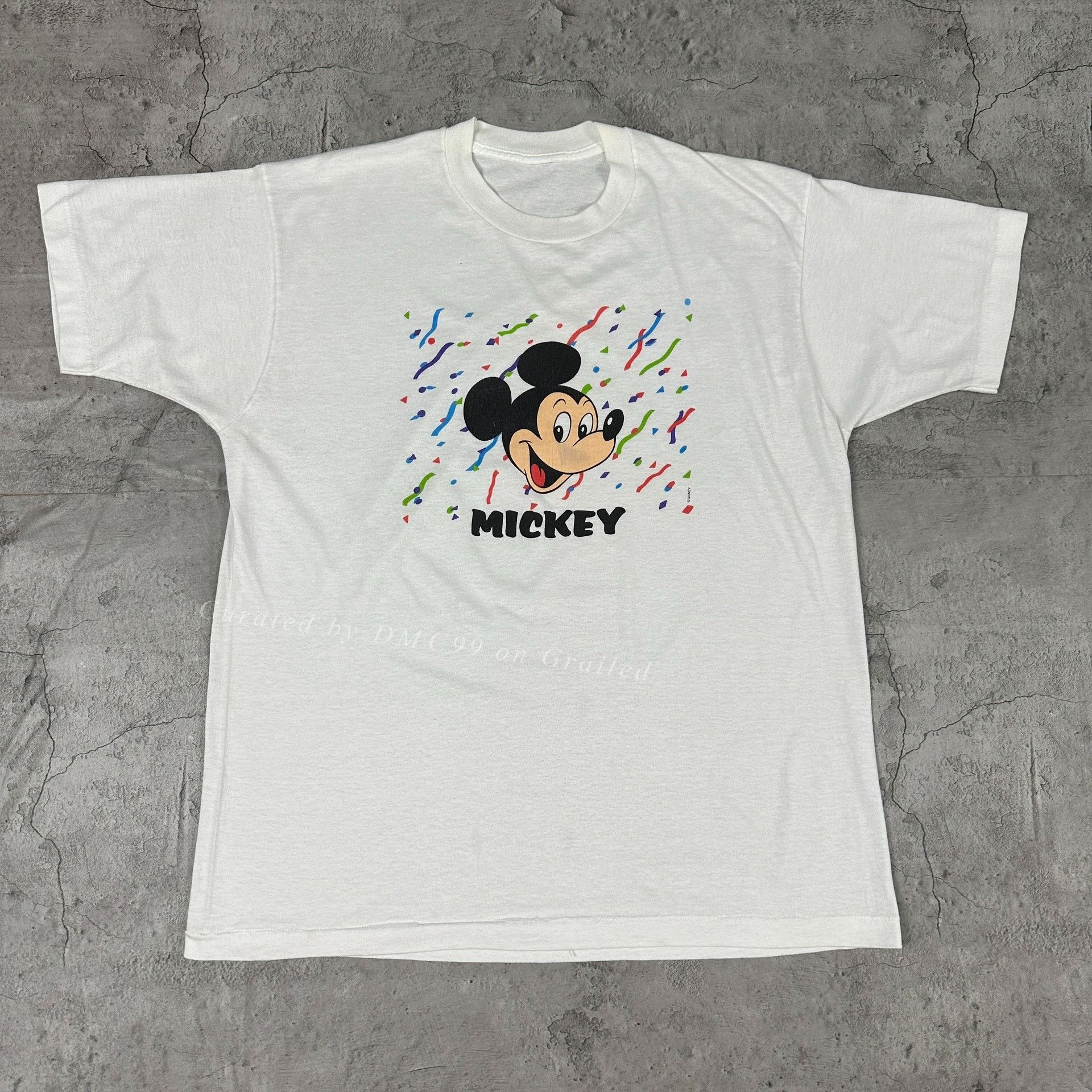 Vintage Vintage 90s Mickey USA Made Tee Size US XXL / EU 58 / 5 - 1 Thumbnail