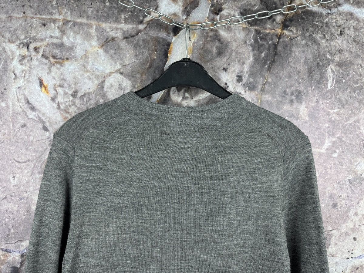 Savile Row Savile Row Company Merino Wool Crew Neck Sweater Gray Size US L / EU 52-54 / 3 - 8 Thumbnail