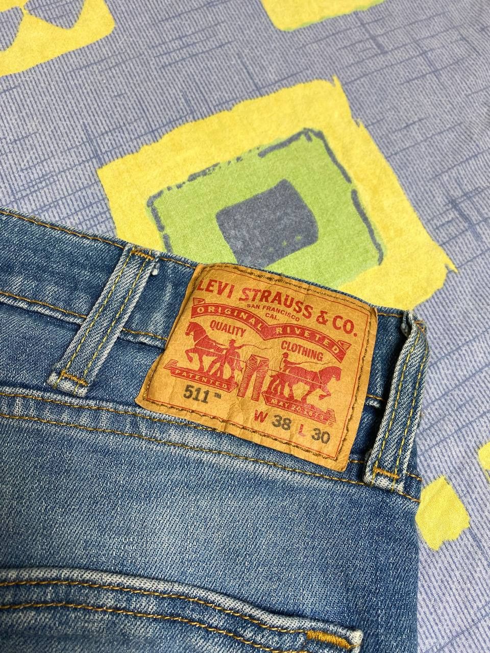 Jean × Levi's × Vintage Vintage Levis Jeans Distressed Denim Size US 38 / EU 54 - 2 Thumbnail