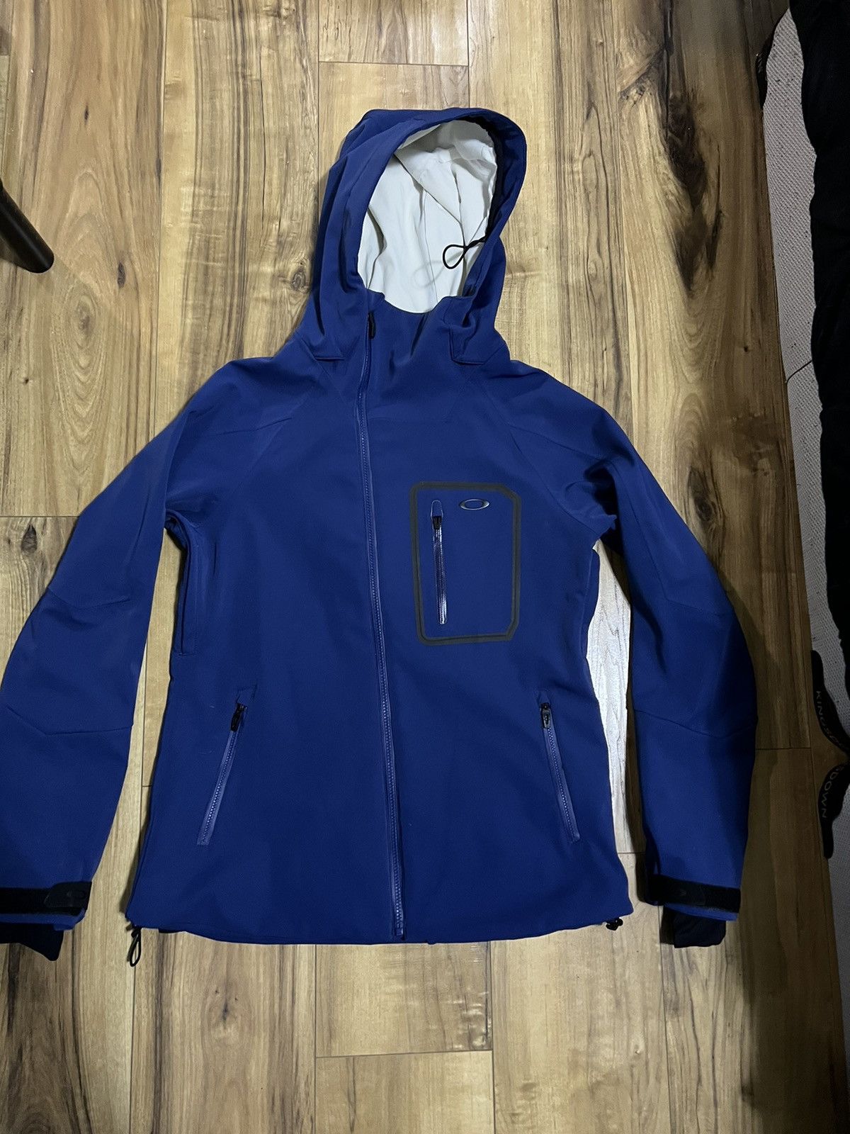 Oakley Womens Oakley Full Zip Jacket Hoodie Hooded Blue Size M / US 6-8 / IT 42-44 - 1 Thumbnail