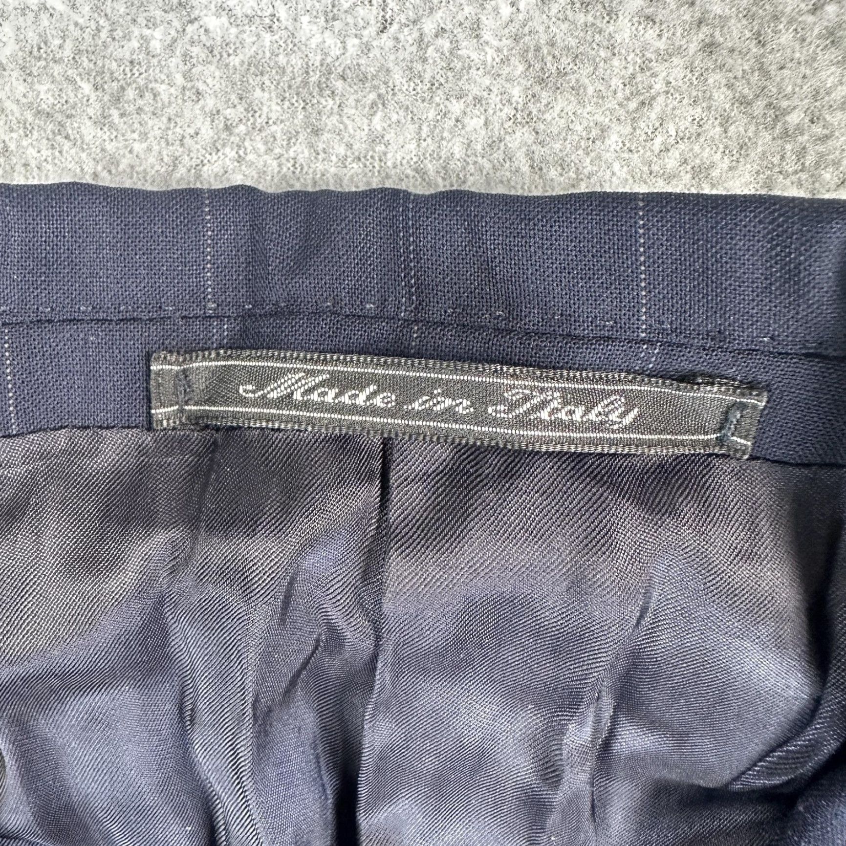 Ermenegildo Zegna Ermenegildo Zegna Blazer Sport Coat Mens 40 Blue Wool Double Breasted Italy Size 40R - 2 Thumbnail