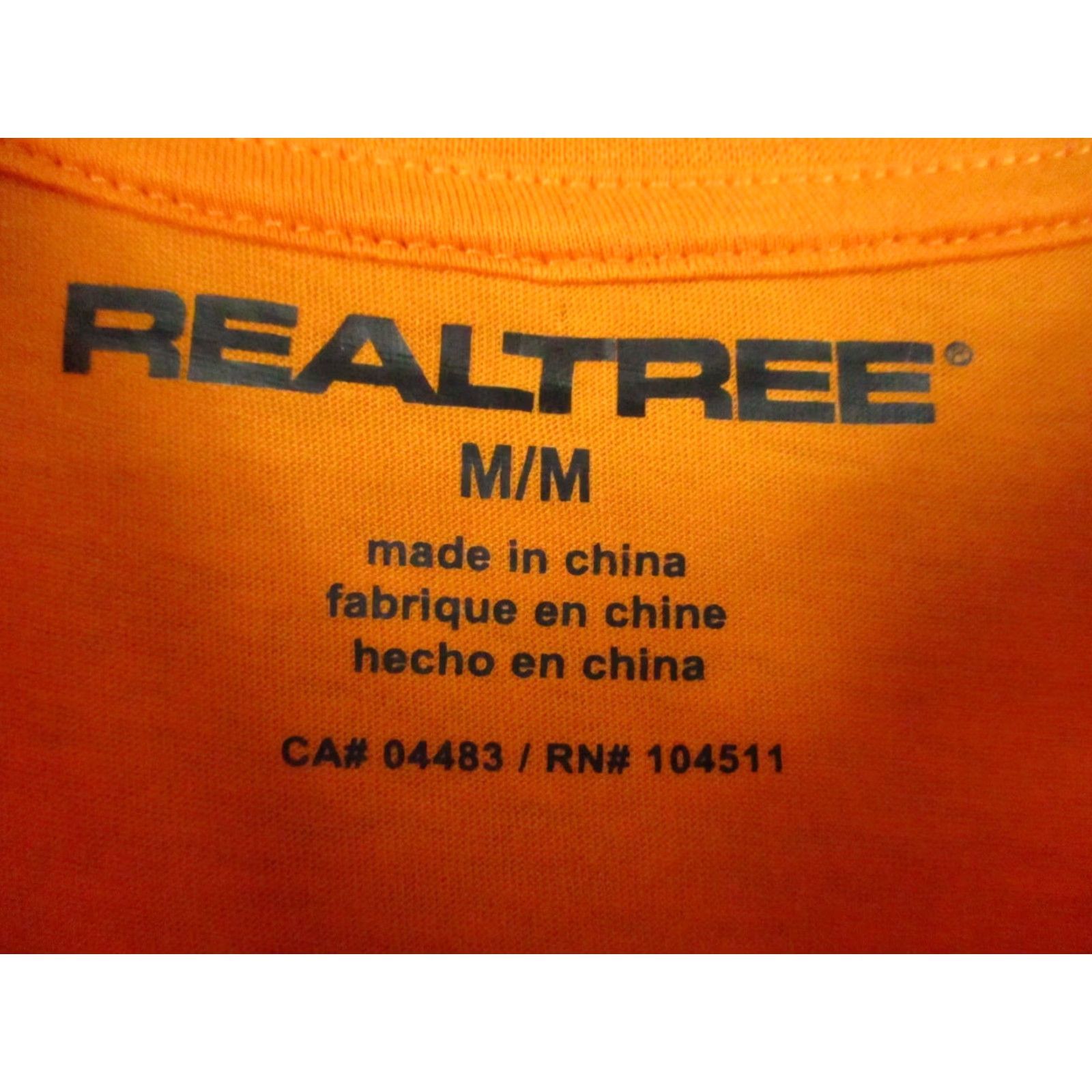 Realtree Realtree Orange Shirt Medium Men Camouflage Hiking Hunting Outdoor NWT Size US M / EU 48-50 / 2 - 4 Thumbnail