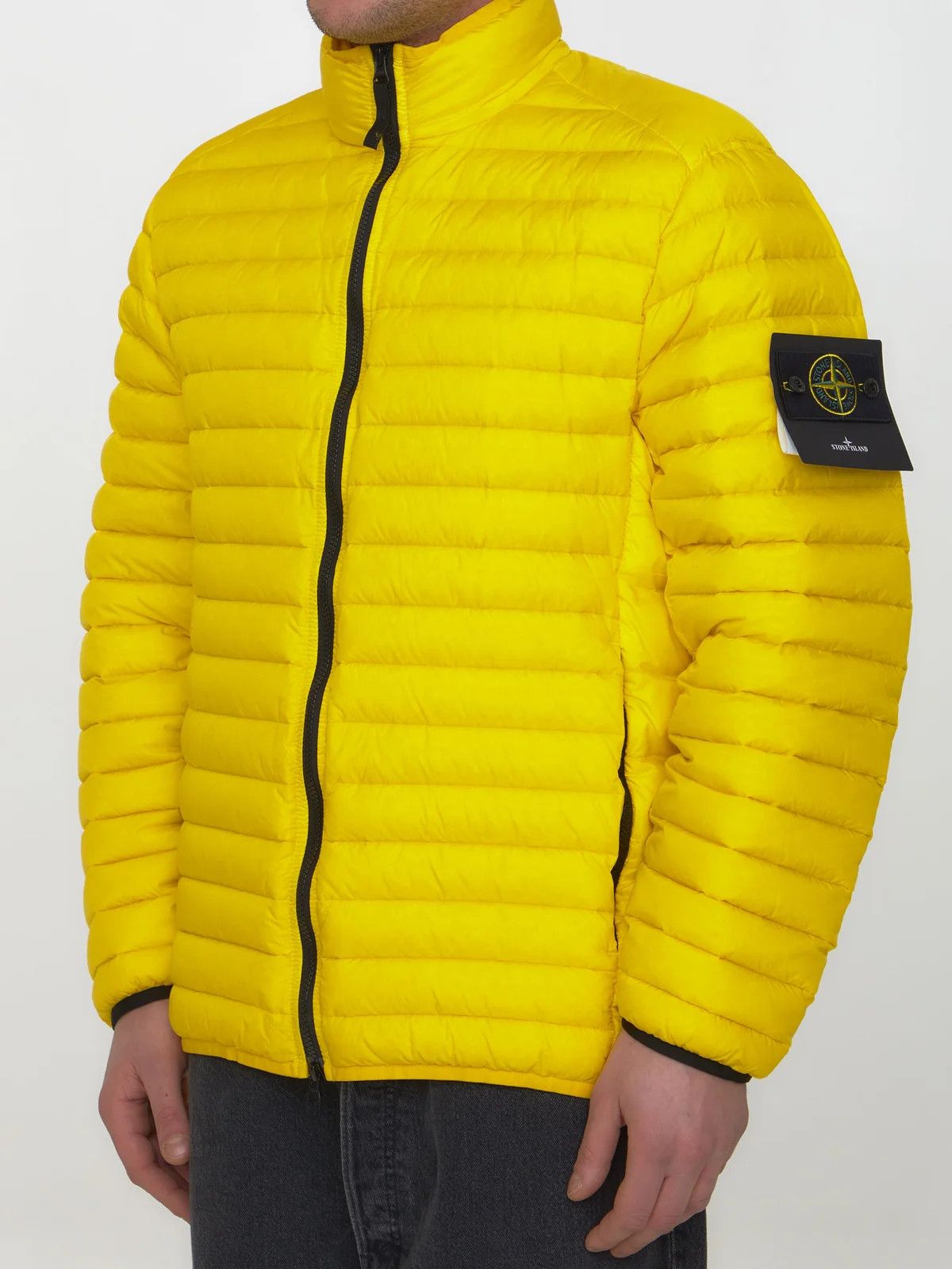 Stone Island Stone Island Zip-Up Puffer Jacket Yellow Size US M / EU 48-50 / 2 - 8 Thumbnail