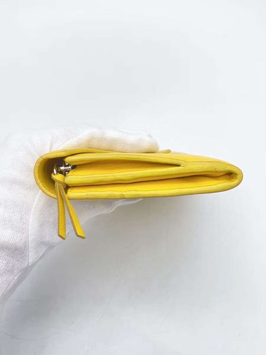 Balenciaga Balenciaga Leather Long Wallet Yellow Size ONE SIZE - 8 Thumbnail