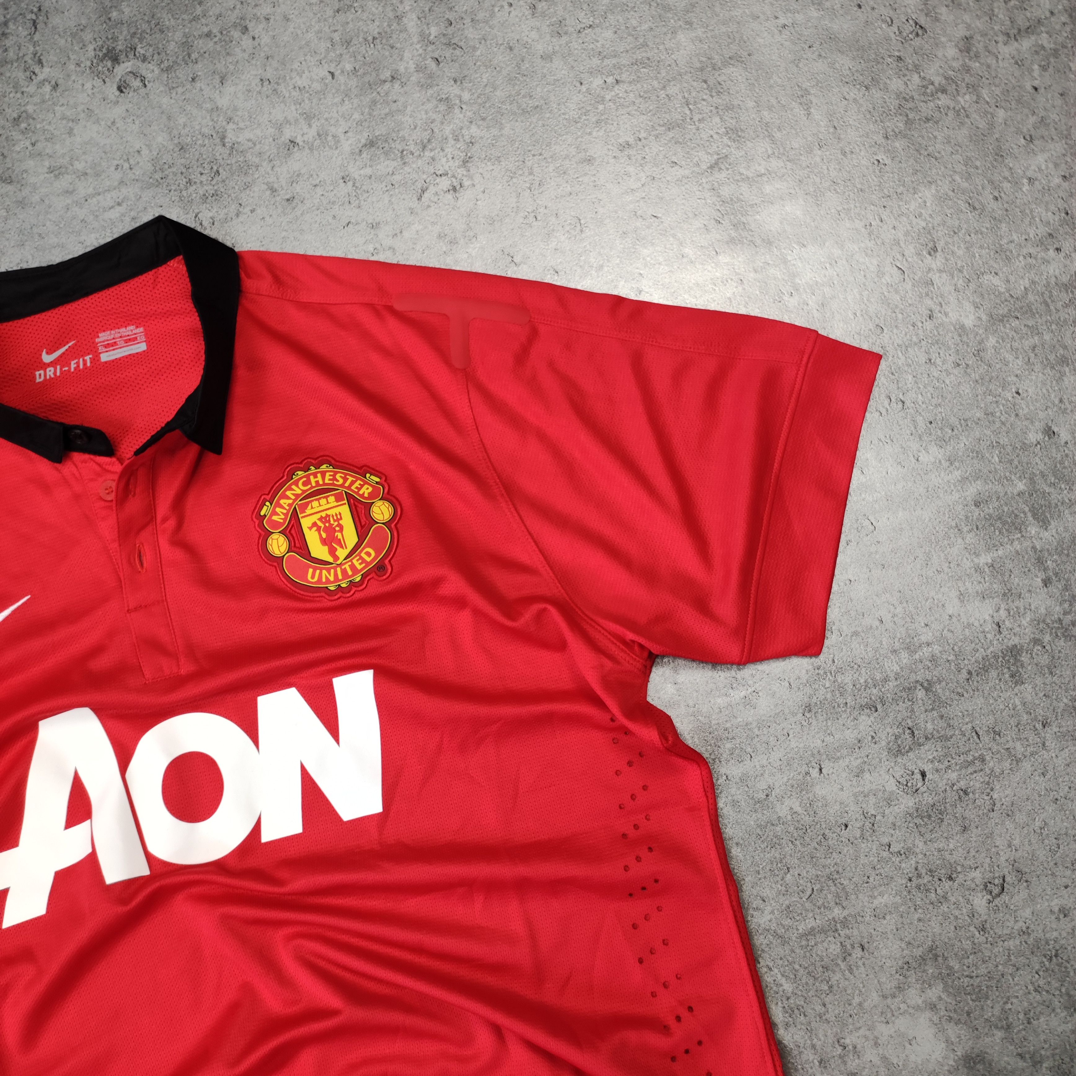 Vintage RARE Manchester United 2013 PRO Version Nike Home Jersey Size US XL / EU 56 / 4 - 3 Thumbnail