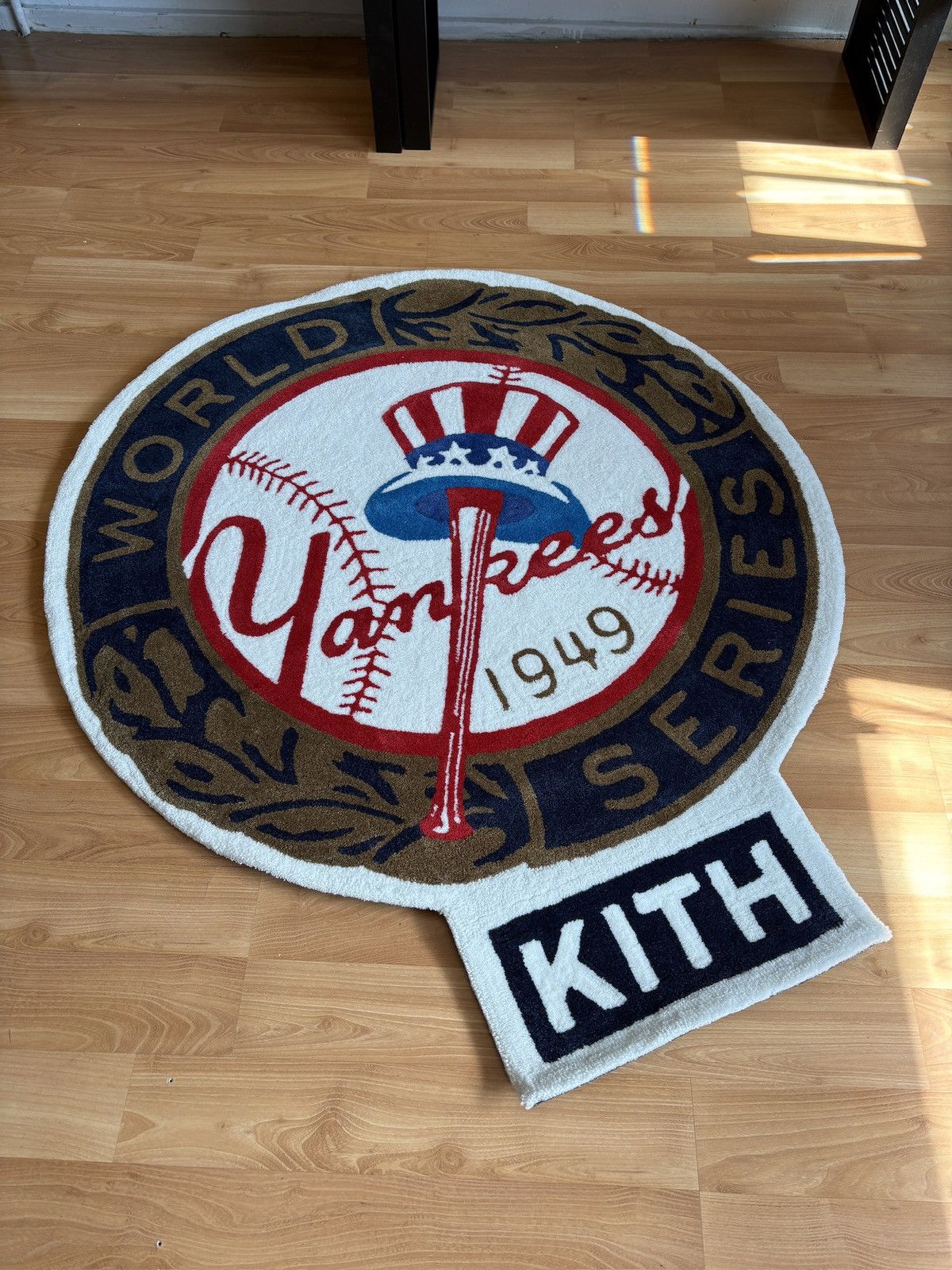 Kith Kith x New York Yankees 1942 World Series Area Rug | Grailed