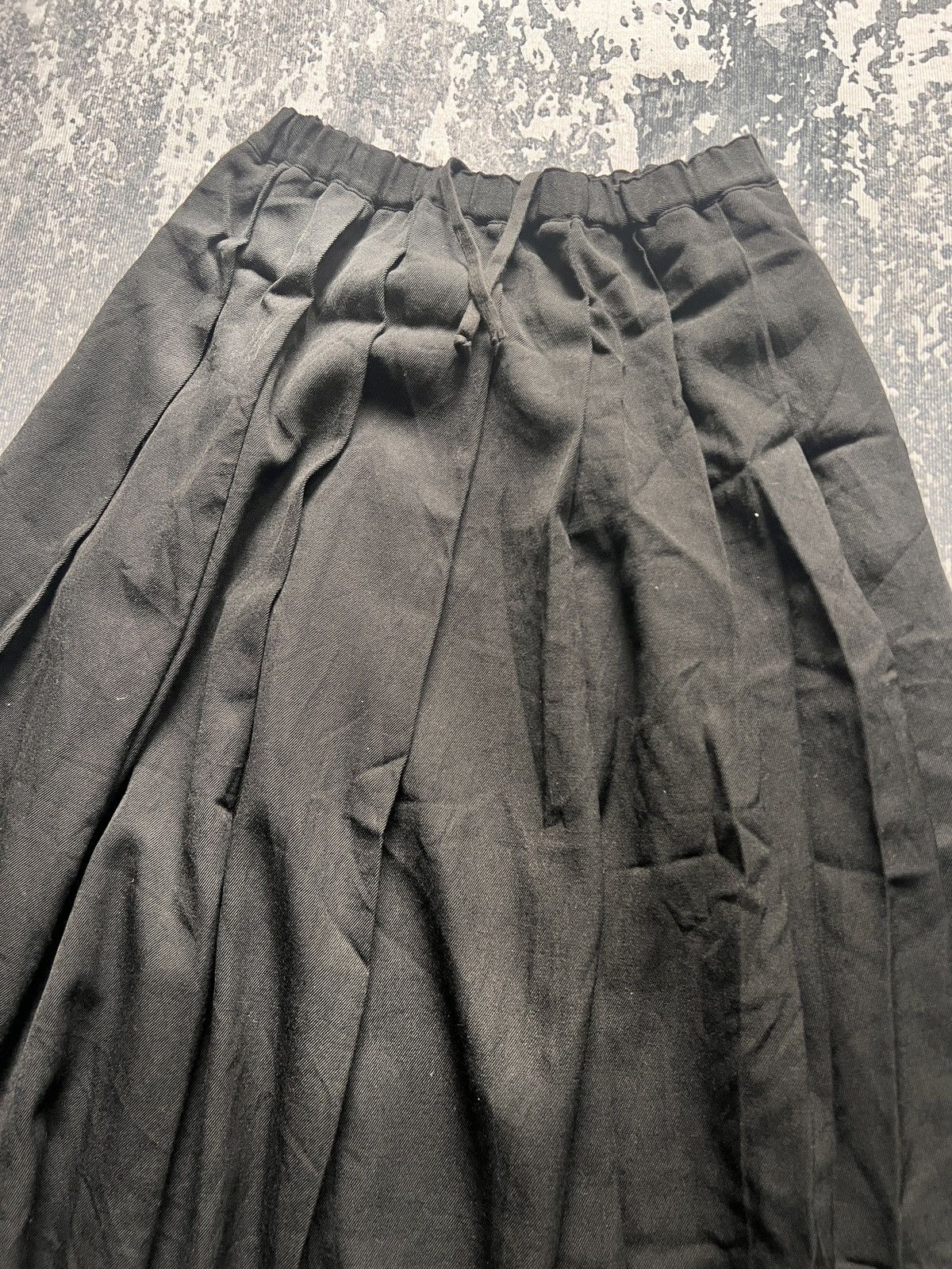 Comme des Garcons CdG Robe de Chambre Wool Flare Skirt Size 33" - 3 Thumbnail