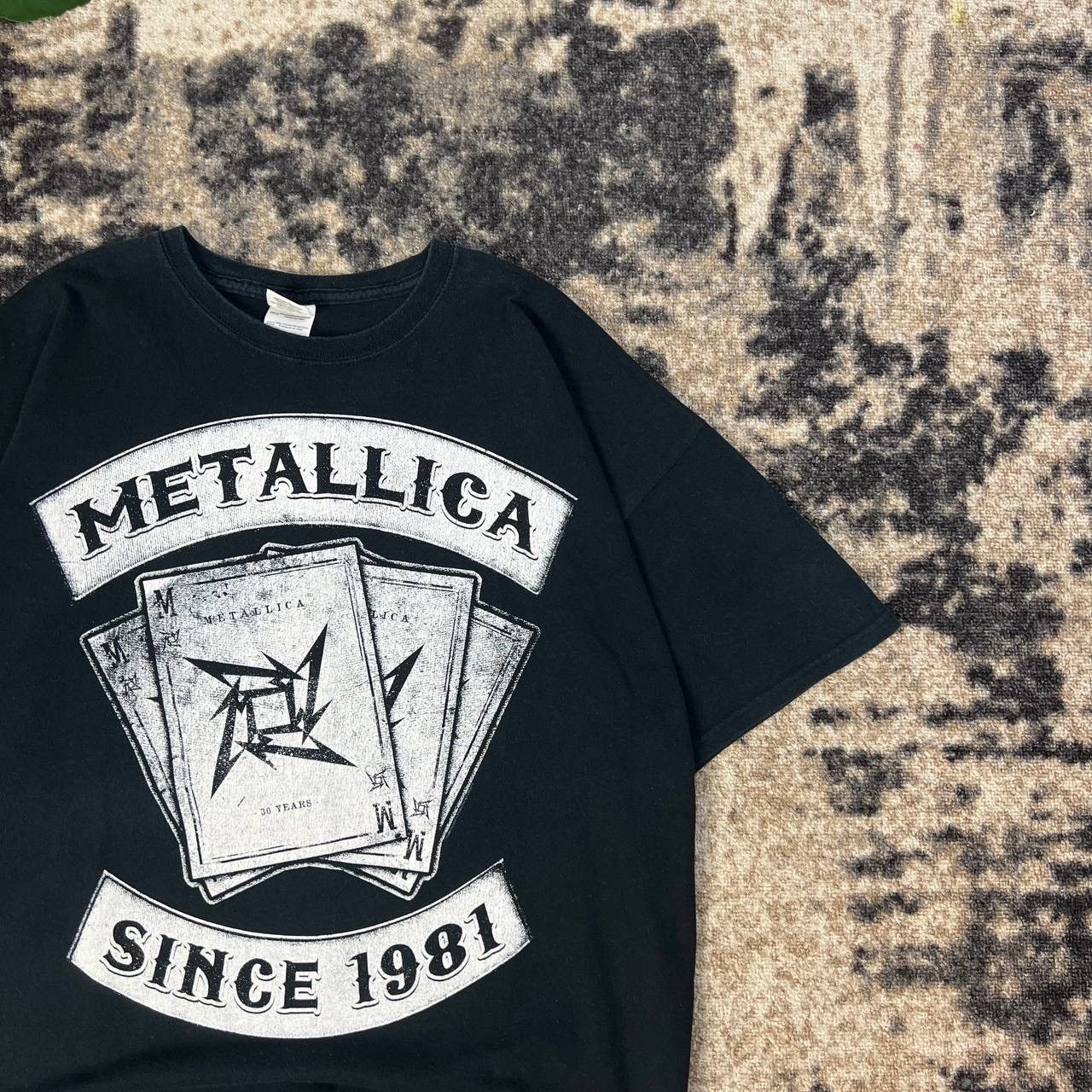 Metallica Metallica Vintage Y2K Big Logo Rock Band T-Shirt 1TS76 Size US XXL / EU 58 / 5 - 2 Thumbnail