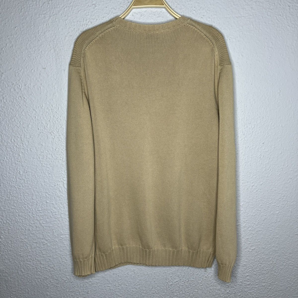 Yves Saint Laurent Yves Saint Laurent YSL Jumper Sweater Knitwear Beige Size US L / EU 52-54 / 3 - 7 Thumbnail