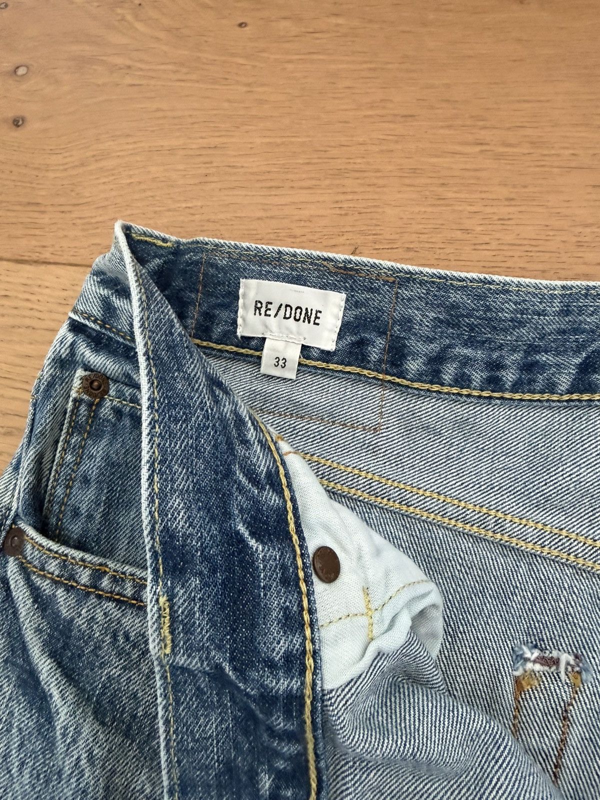 RE/DONE REDONE Vintage Jeans 33 Size US 33 - 3 Thumbnail