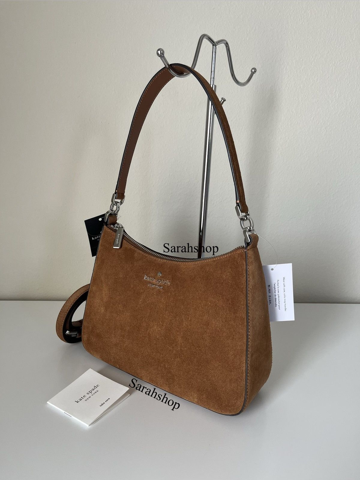 Kate Spade Kate Spade Margot Suede Medium Shoulder Bag Size ONE SIZE - 2 Thumbnail