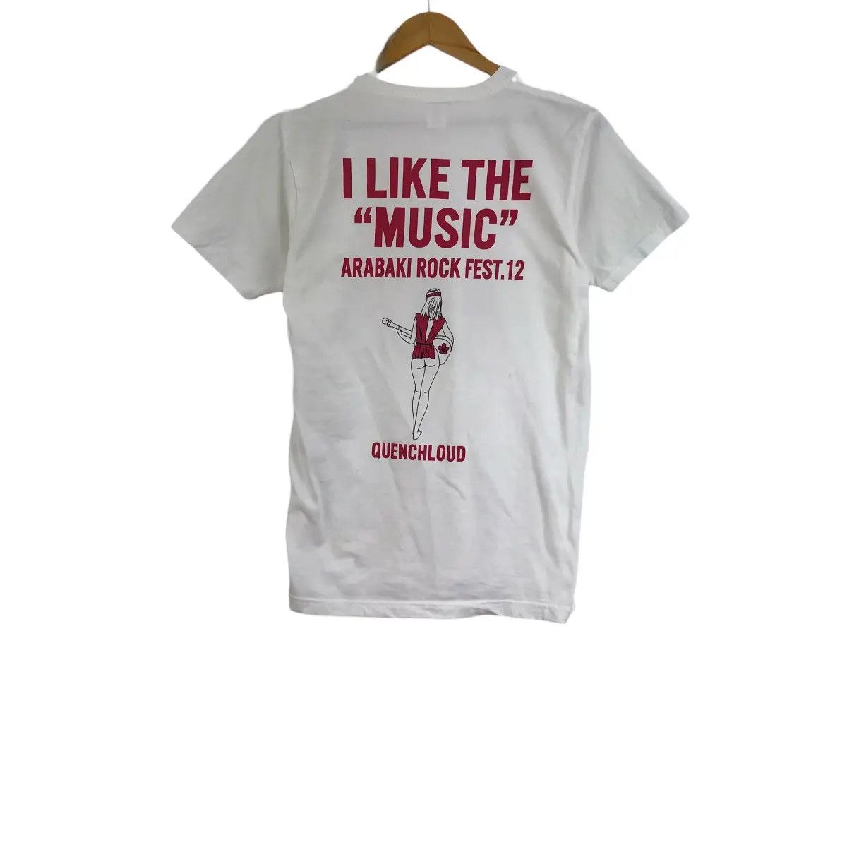 Vintage ARABAKI ROCK 2012 FESTIVAL Quenchloud Music Tee Shirt Size US S / EU 44-46 / 1 - 3 Thumbnail