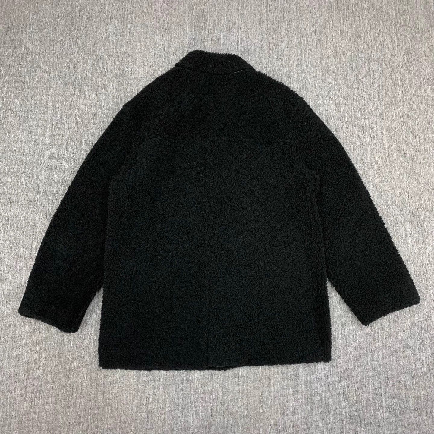 Louis Vuitton LV Black Monogram All-over Print Fur Coat Size XL / US 12-14 / IT 48-50 - 2 Thumbnail
