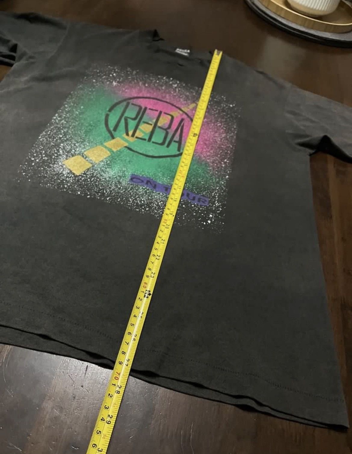 Vintage Vintage 90s Reba Tour T shirt Size US L / EU 52-54 / 3 - 5 Thumbnail