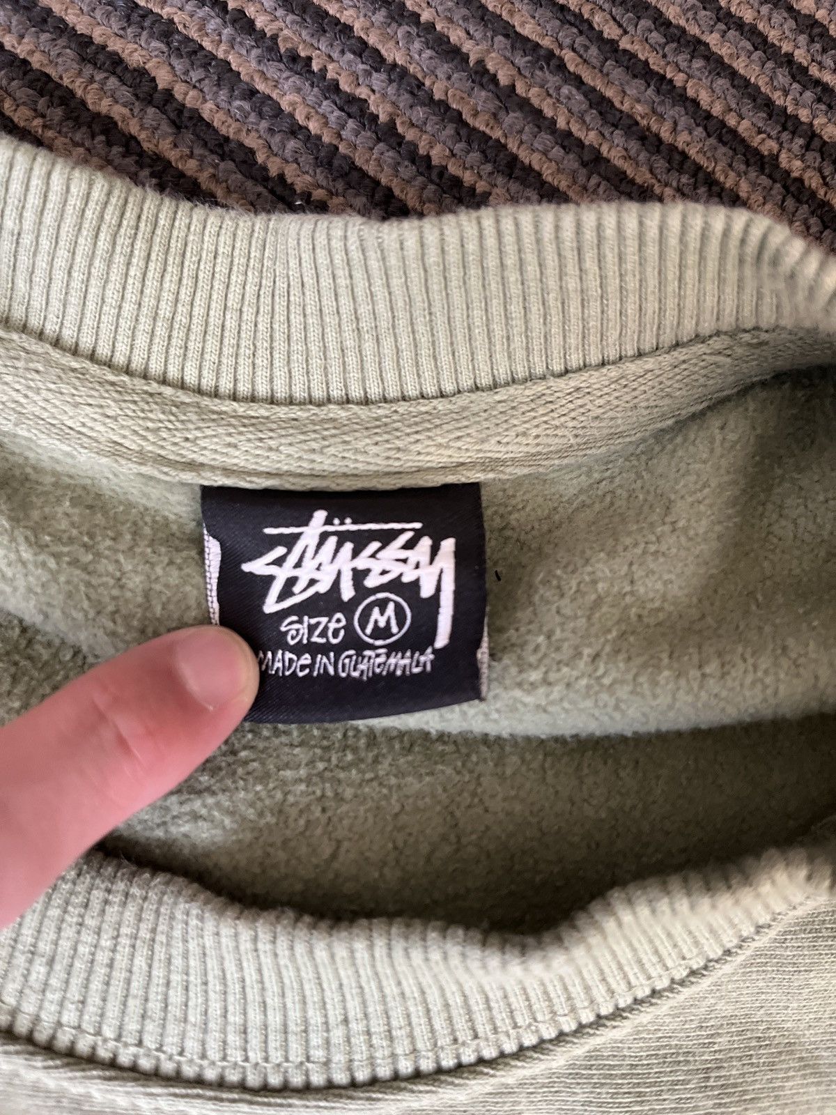 Stussy Stussy Green Dice Sweater Size US M / EU 48-50 / 2 - 4 Thumbnail