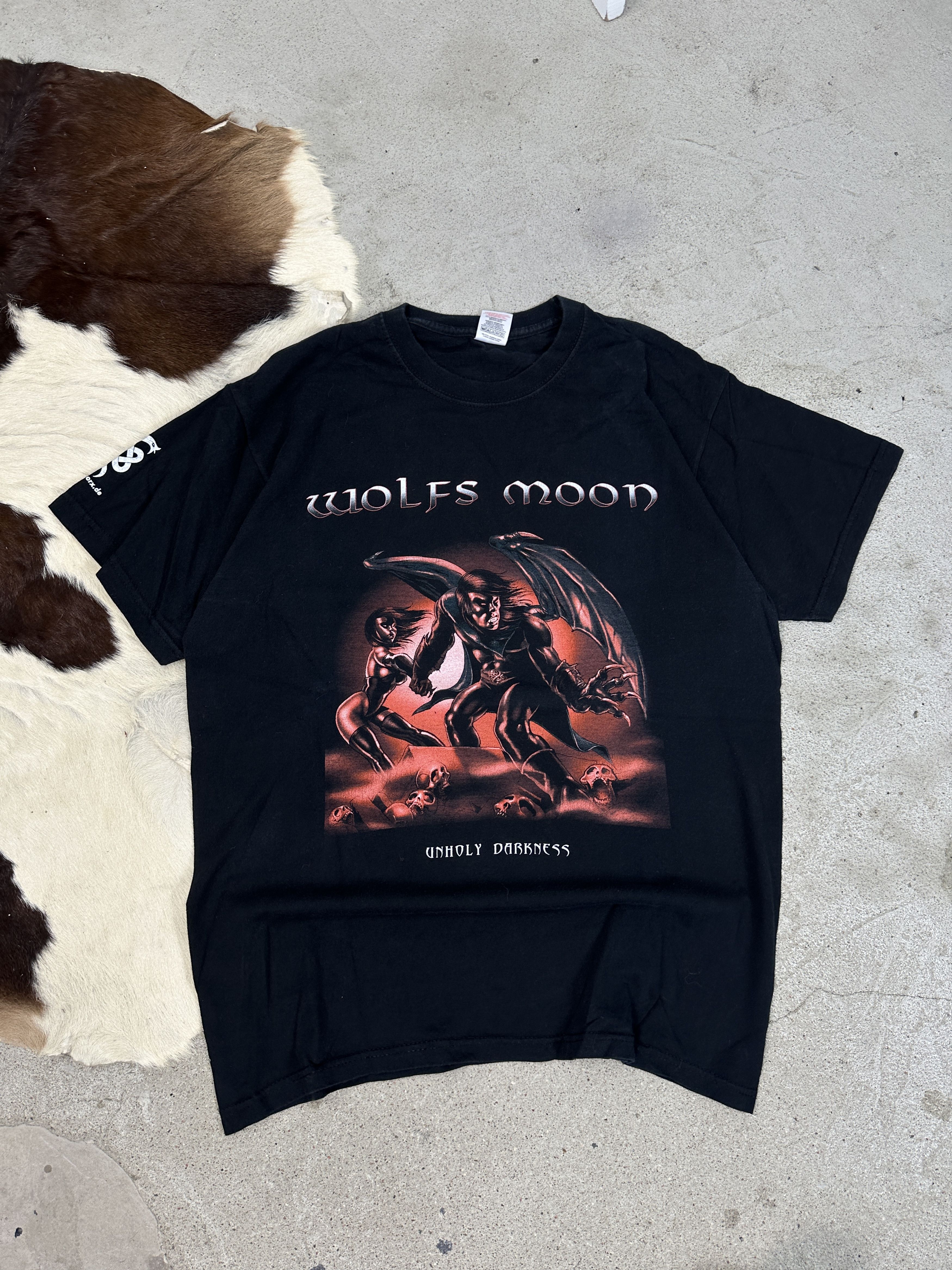 Vintage Vintage Biker Grunge Opium Unholy Darkness 00s T-shirt Size US M / EU 48-50 / 2 - 1 Thumbnail