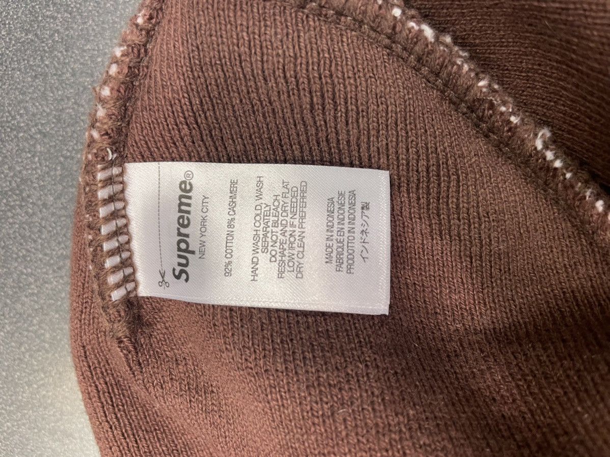 Supreme Supreme Brown Beanie Size ONE SIZE - 3 Thumbnail