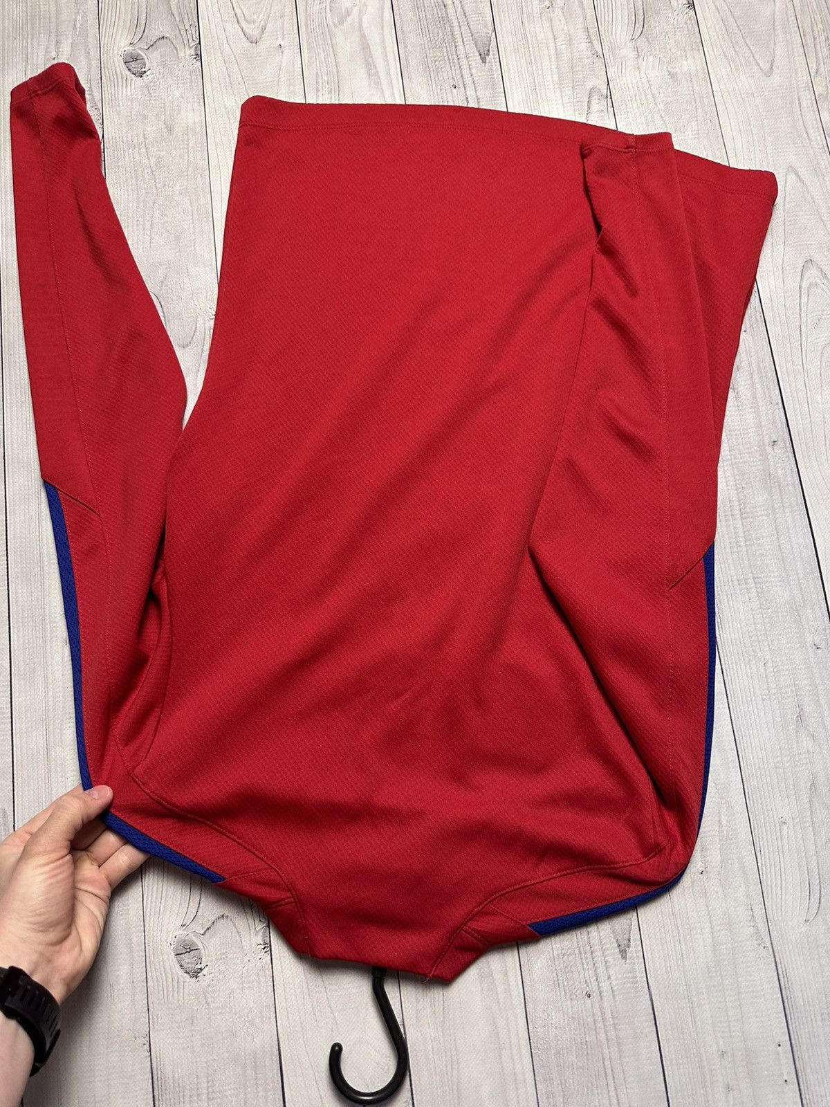 Nike × Vintage Vintage England soccer sweatshirt track jacket size S red Size US S / EU 44-46 / 1 - 9 Thumbnail