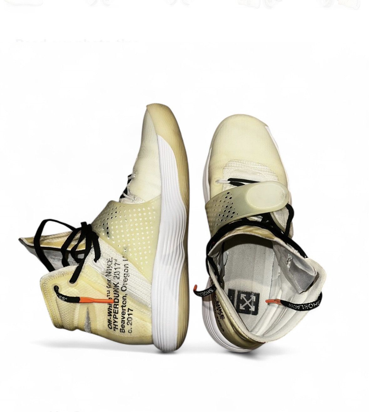 Nike × Off-White Off-White x Hyperdunk 2017 FlyKnit ‘The Ten’ Size US 9.5 / EU 42-43 - 6 Thumbnail